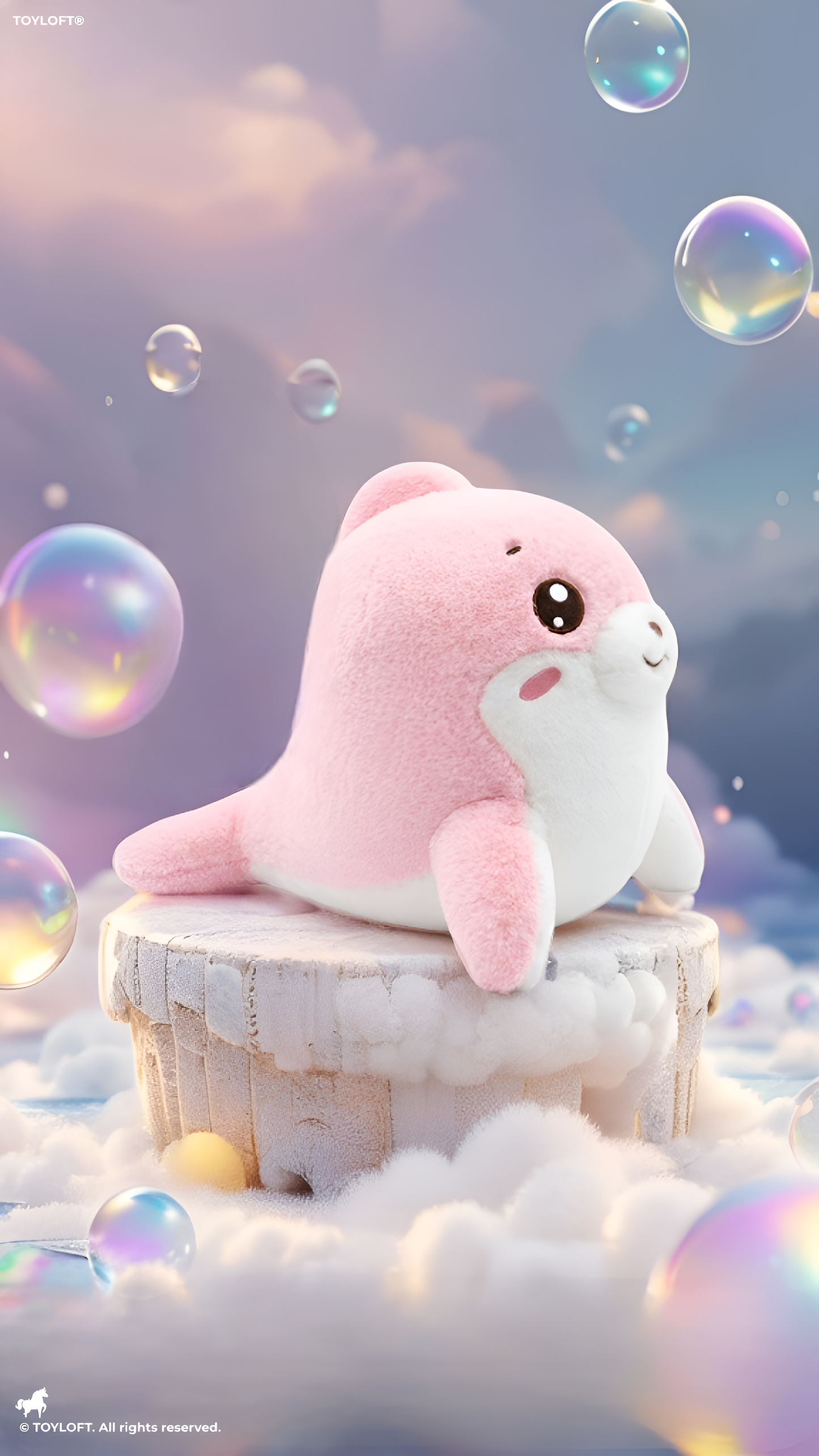 Pink Dolphin Plush Toy – 8-Inch Cute Soft Stuffed Ocean Animal Pillow for Kids and Toddlers, Adorable Nursery Décor and Birthday Gift ST14128