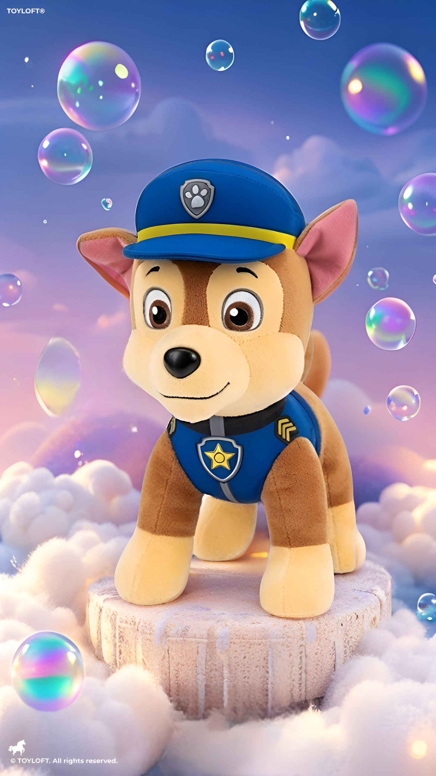 Chase PAW Patrol Plush Toy – 8-Inch Police Dog Stuffed Animal, Soft Premium Fabric Official Movie & TV Show Collectible, Ages 3+ ST16651