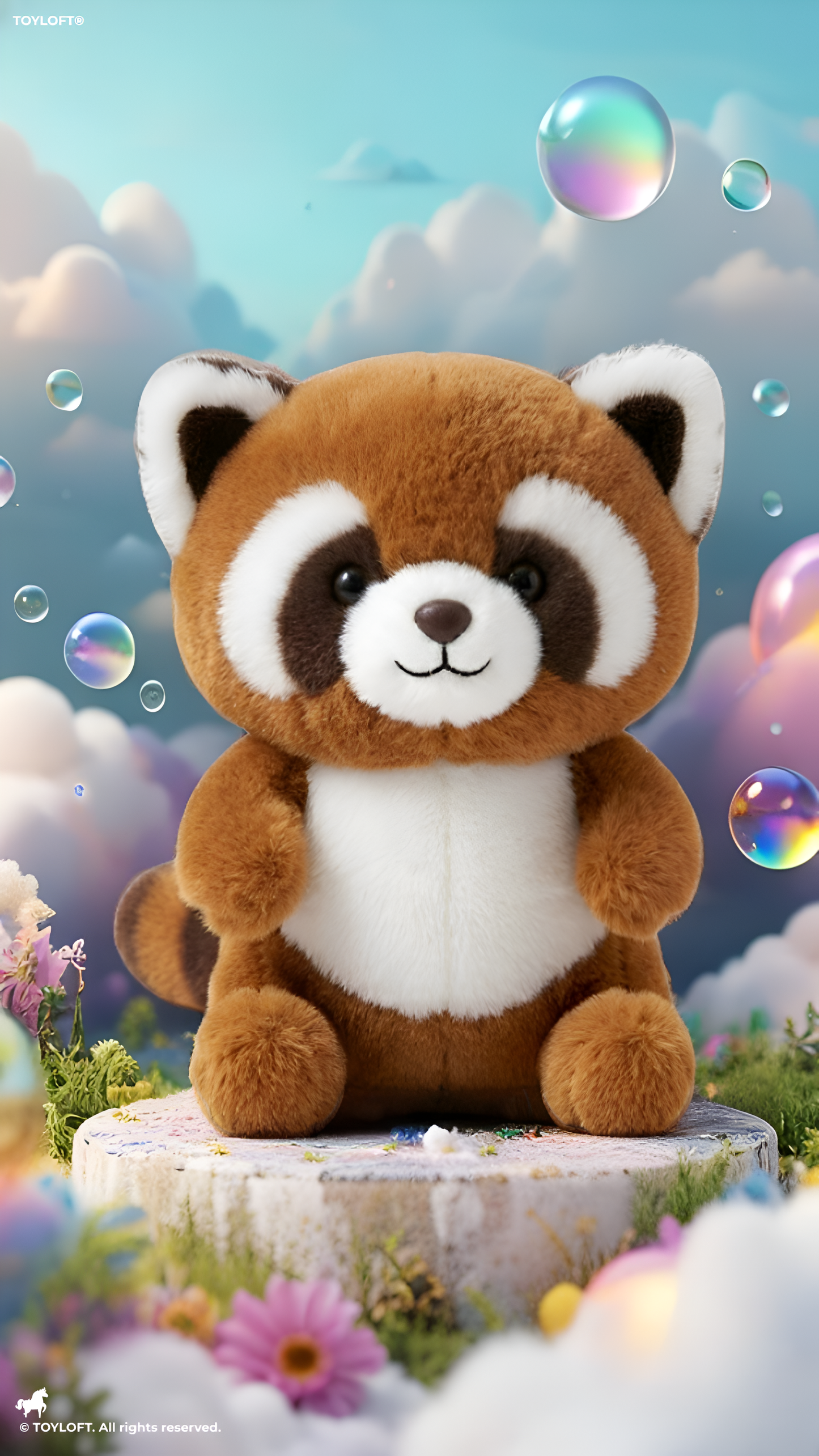 Brown Raccoon Stuffed Animal Plush – 8” Ultra-Soft Kawaii Plushie, Cute Animal Toy for Kids and Toddlers ST16509