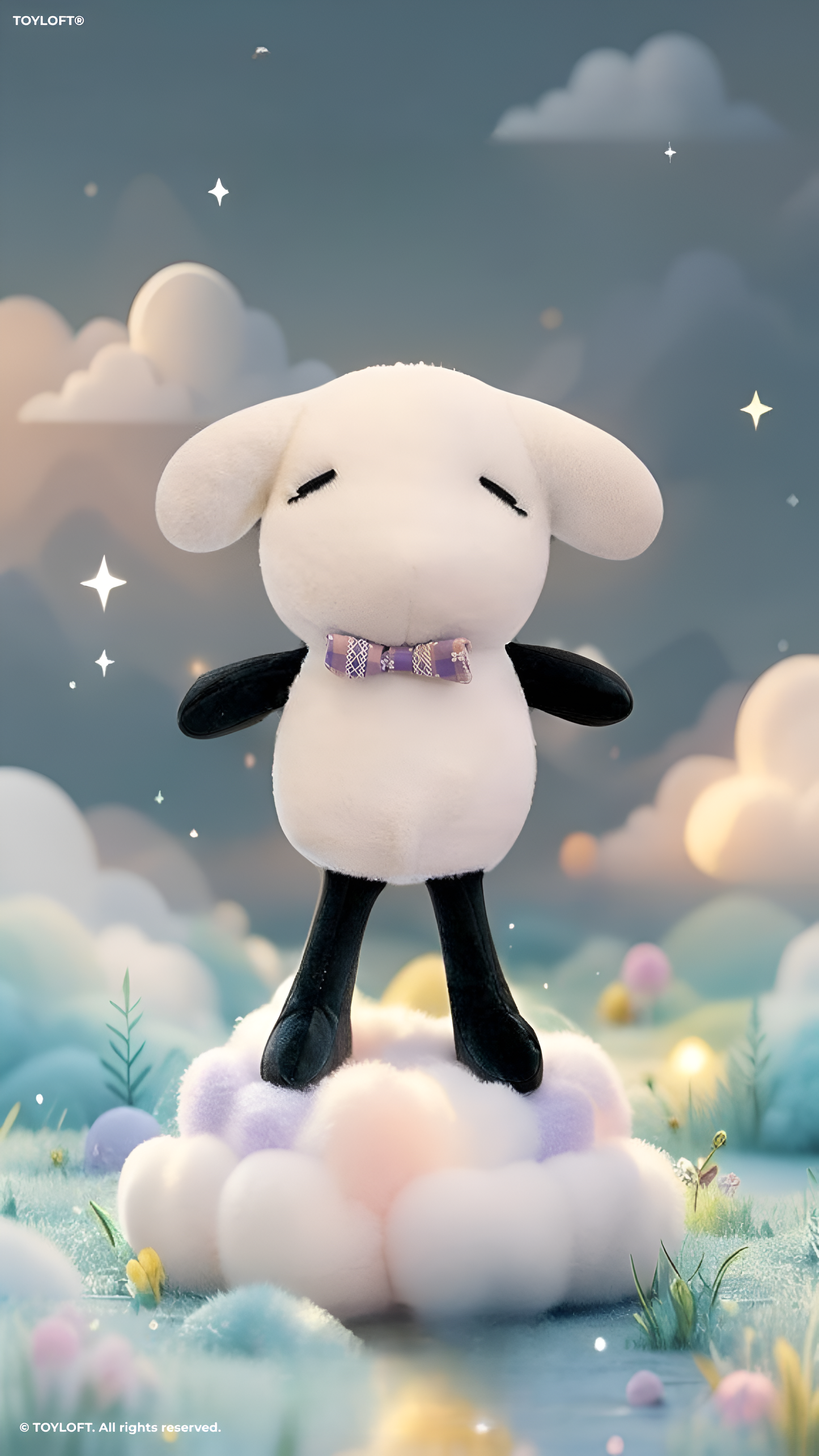 Lamb Plush Toy Lovely Stuffed Sheep (MS-May-22)