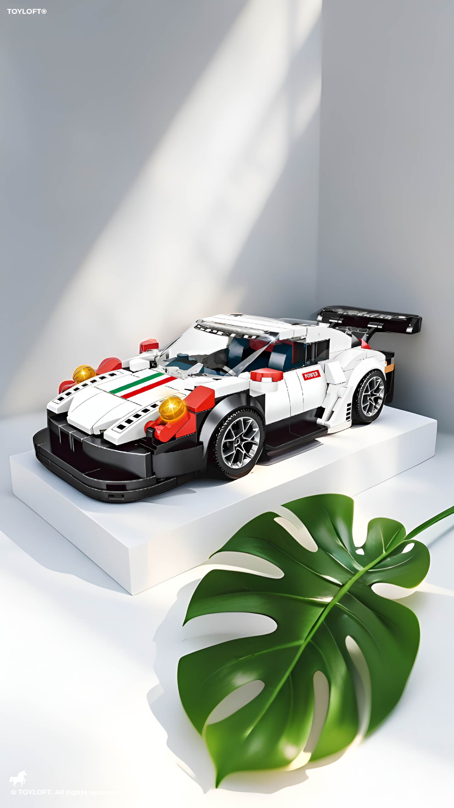 Supercar Building Blocks Set 322+ Pcs | Racing Car Brick Toy Kit for Kids & Adults TV6673