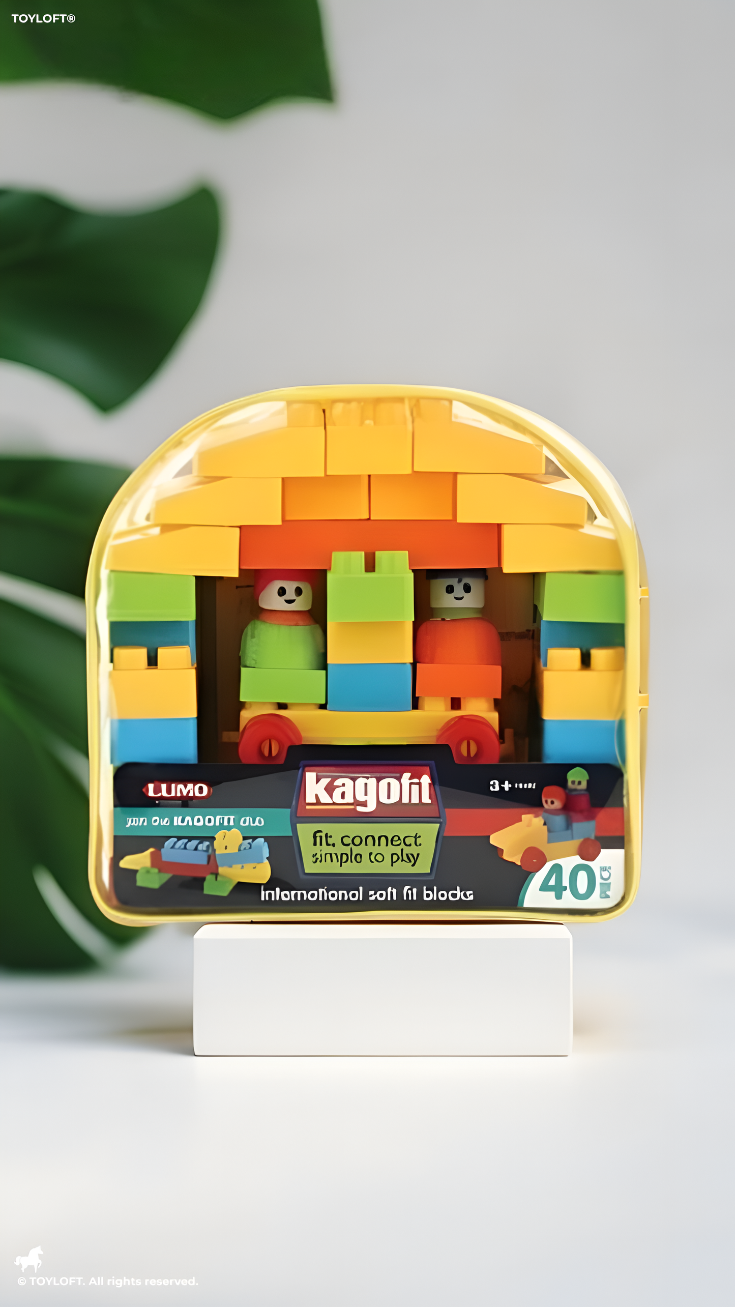 30-Piece Soft Building Blocks Set – Educational STEM Interlocking Blocks LMI14779.