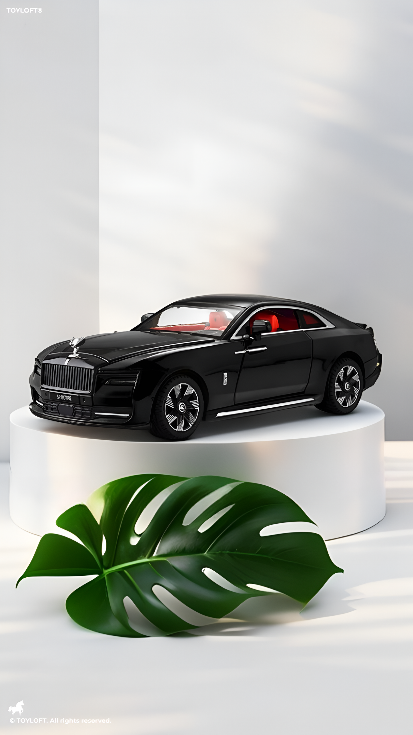 Rolls Royce Ghost Dawn Coupe Model Diecast Car Scale 1:24 - Free Car Inside - LMI16306