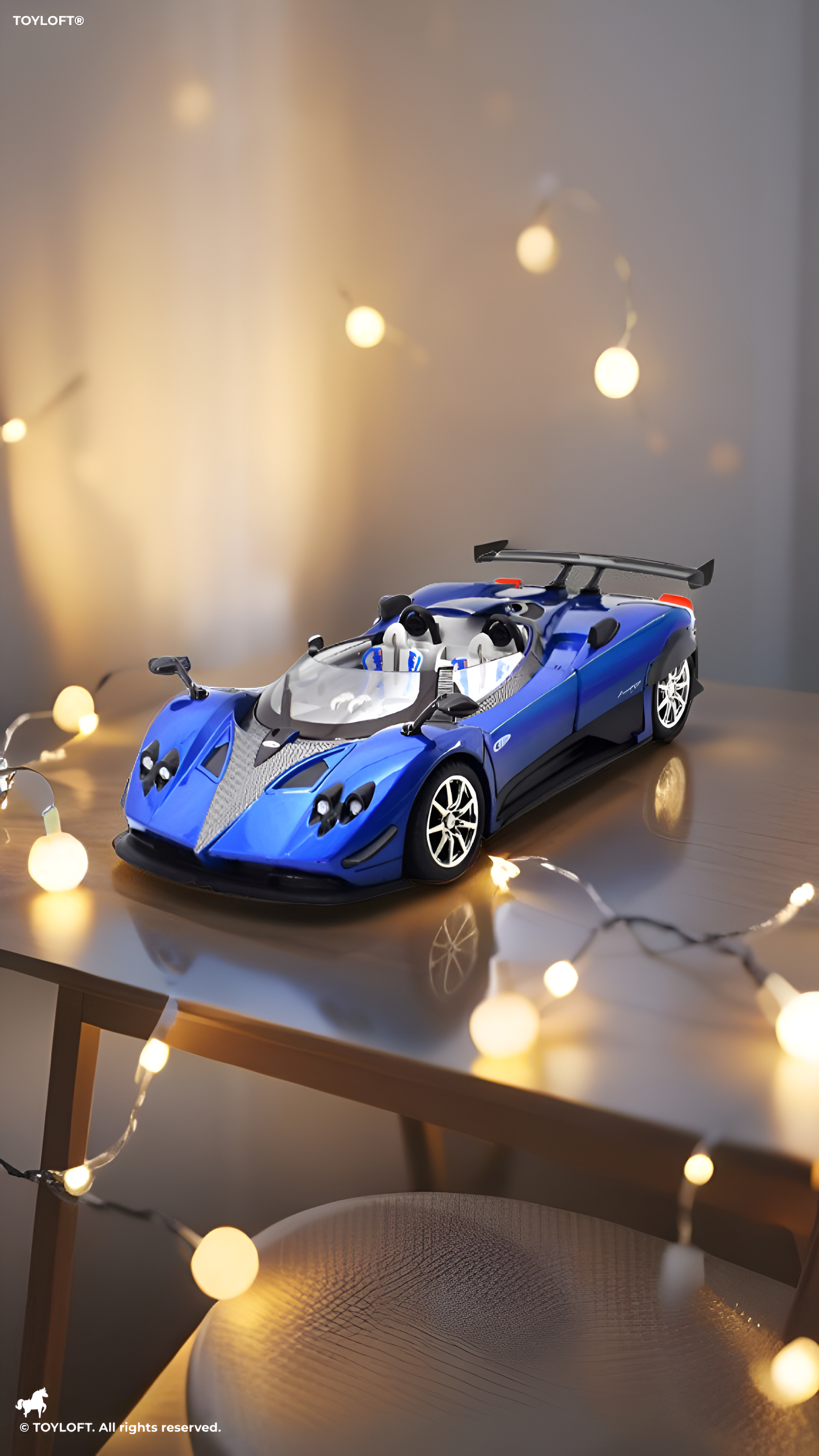 Pagani Zonda HP Diecast Car – High-Quality Scale Model Collectible Car Scale 1:24 LMI16328.