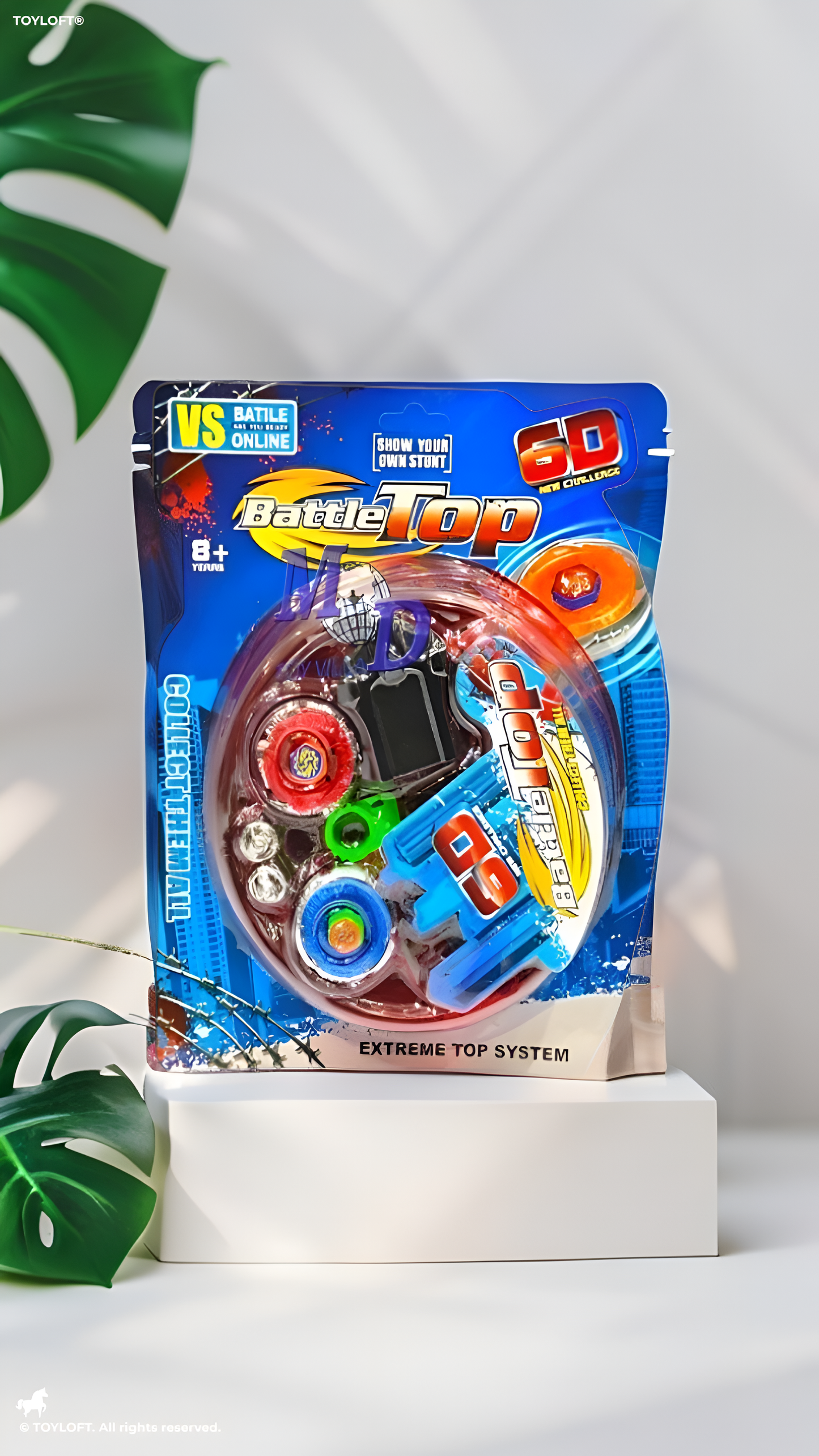 Battle Top Spinning Toy Fusion Combat Tops & Launcher TV518.
