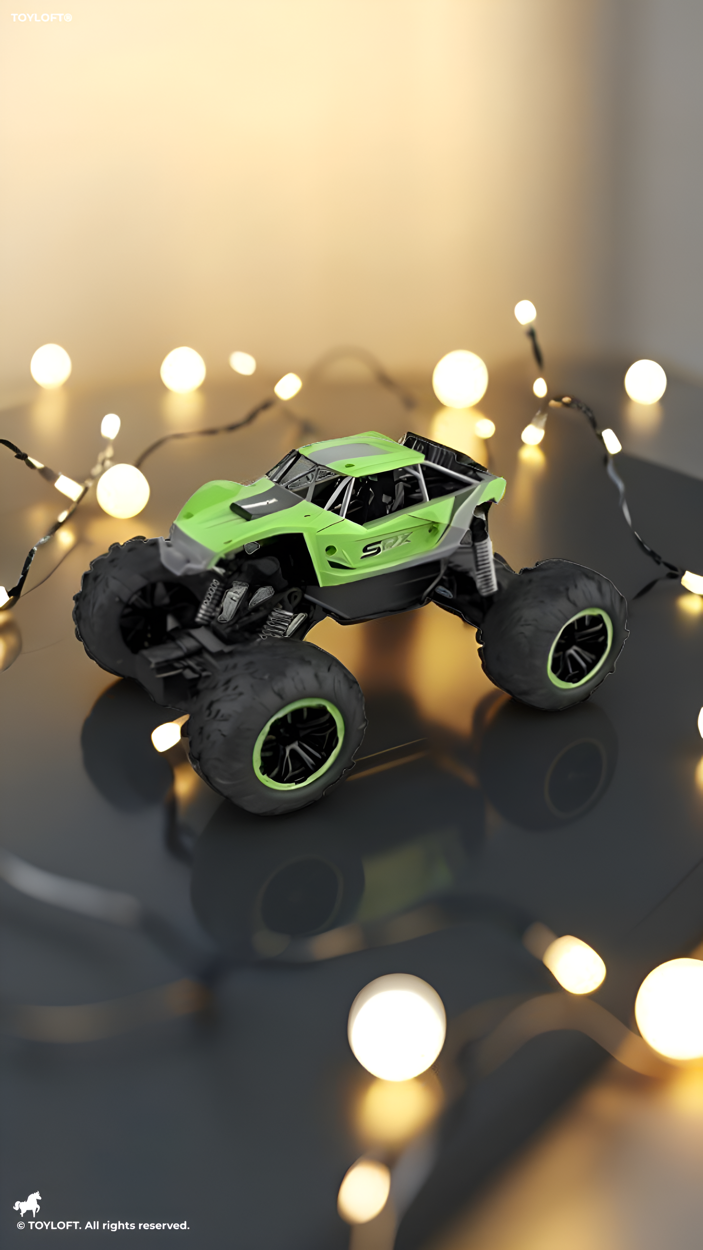 Remote Control Monster Truck – High-Speed Off-Road Rock Crawler Toy LMI15092.