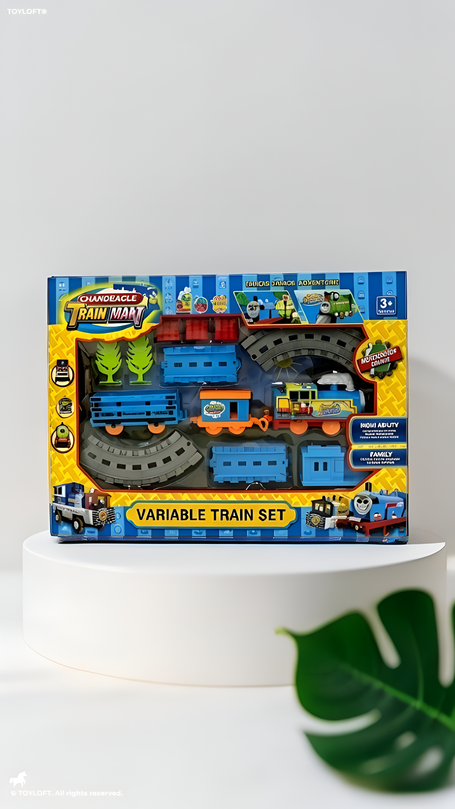 Variable Train Mart Electric Toy Train Set LMI14949.
