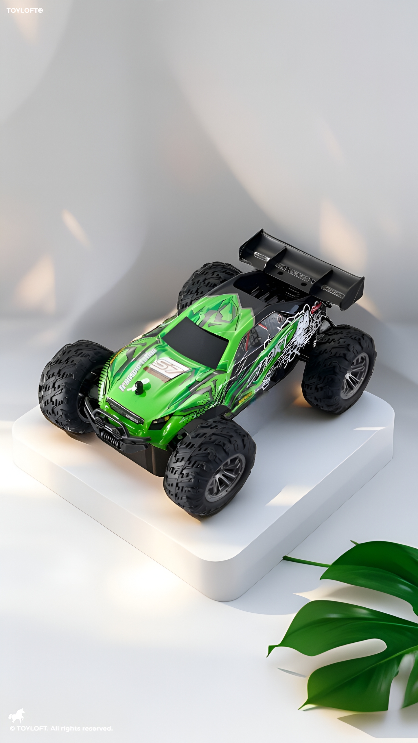 Remote Control Off-Road Monster Truck Buggy Green LMI15516.