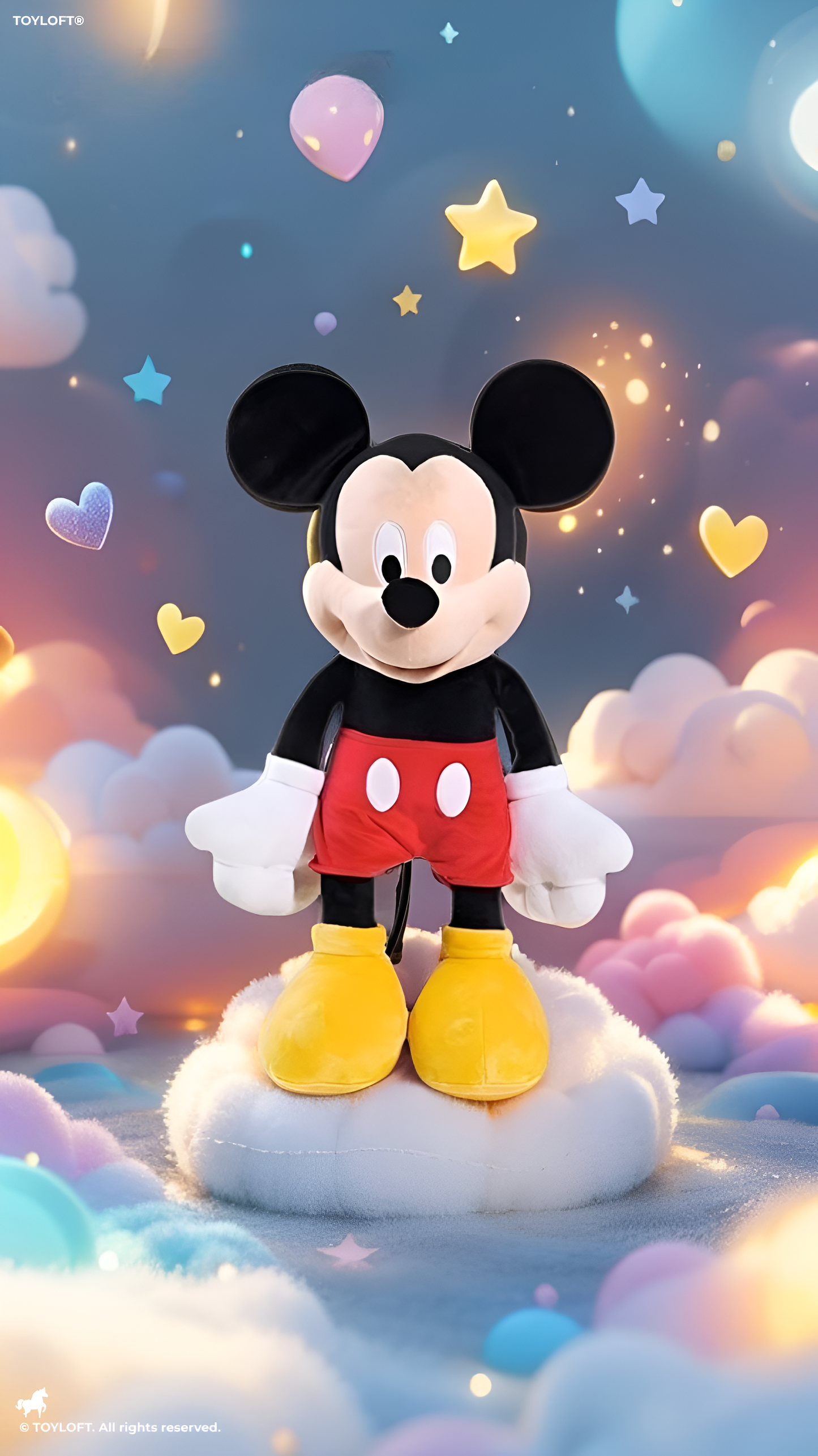 Disney Mickey Mouse Soft Toy - Premium 40cm Plushie for Kids ST6799.