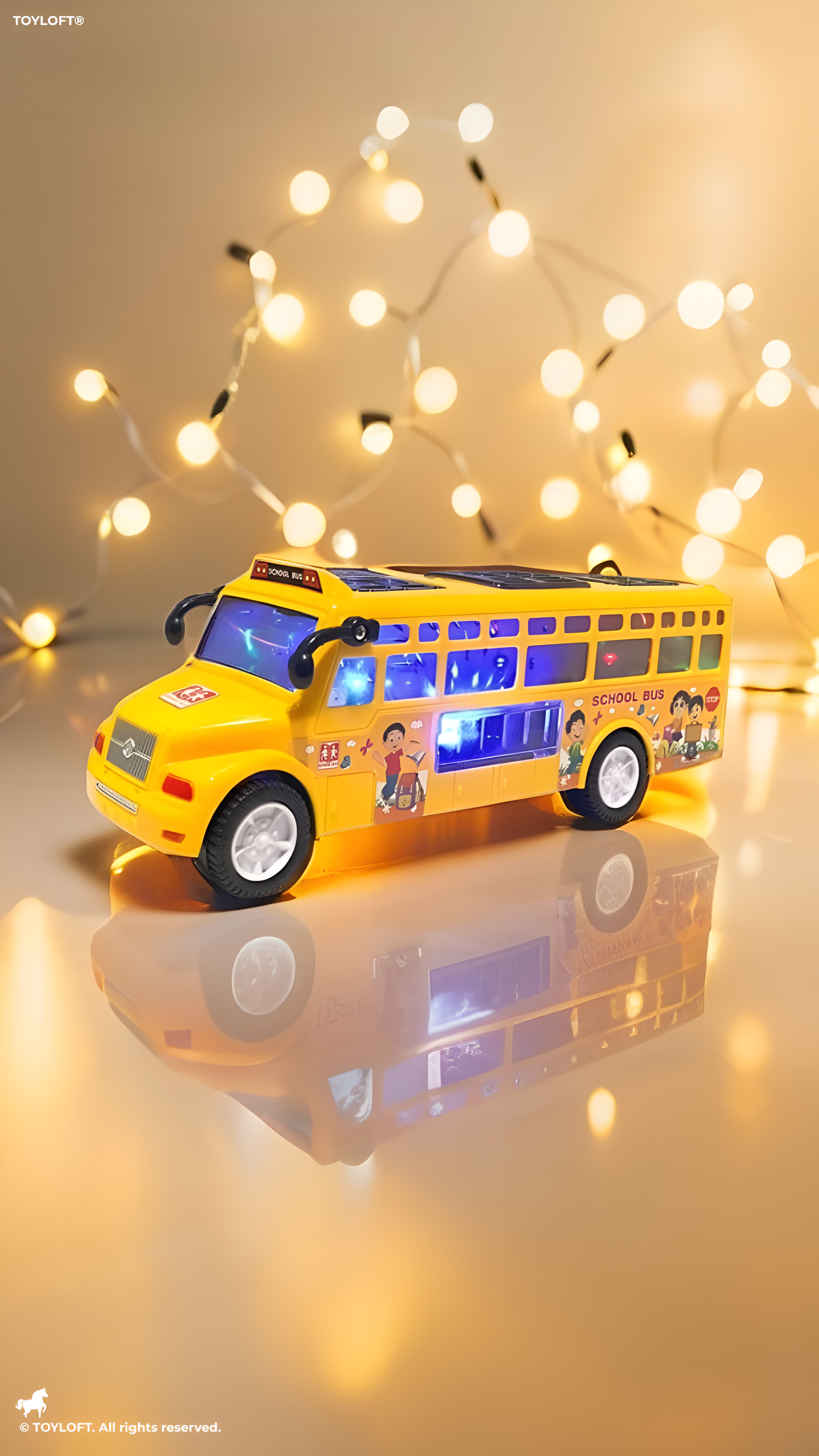 School Bus Toy for Kids - Fun & Educational Vehicle Play | MS-O-24