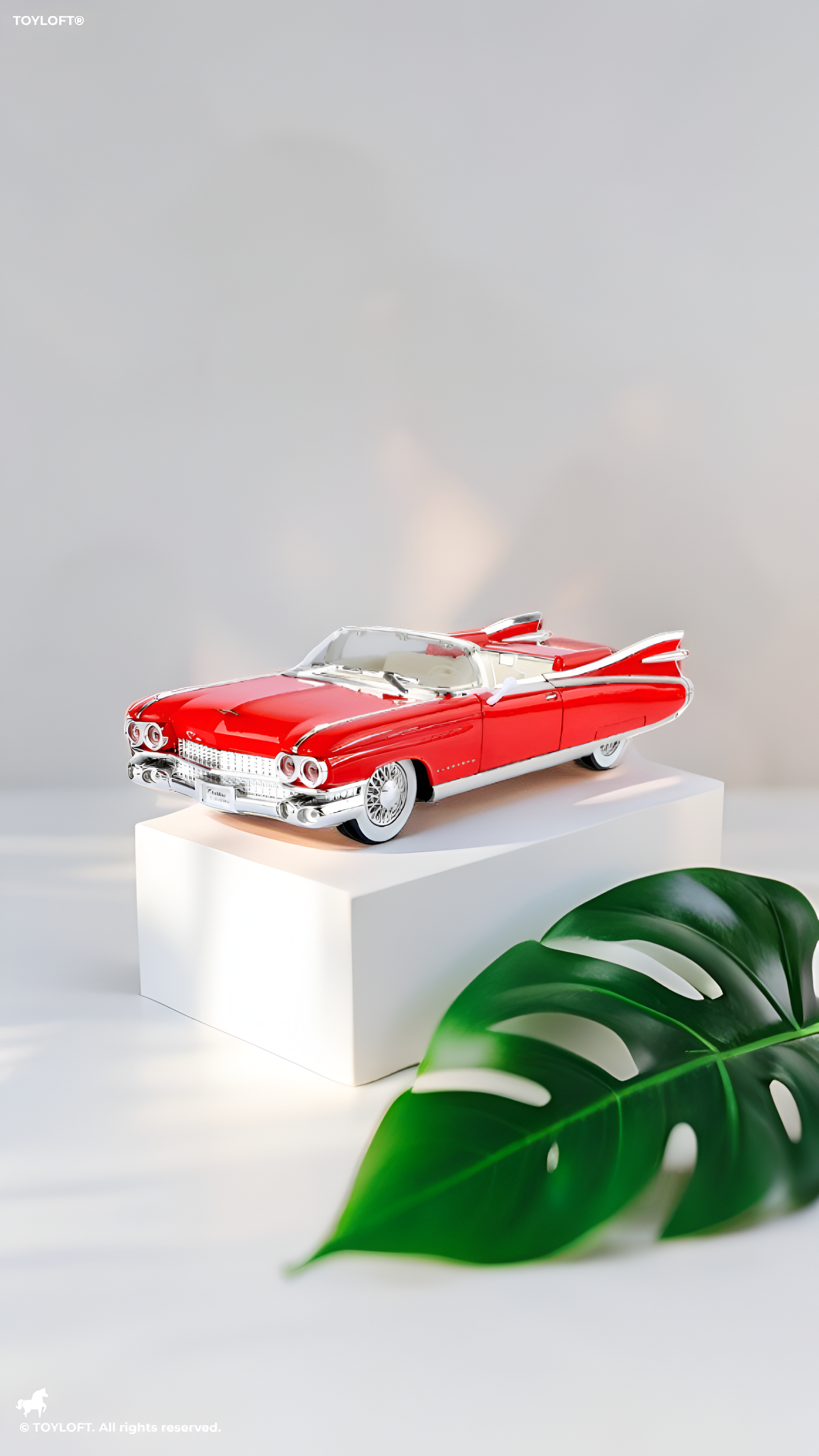 1959 Cadillac Eldorado Biarritz 1:24 Scale Diecast Vintage Classic Model Car TV6639.