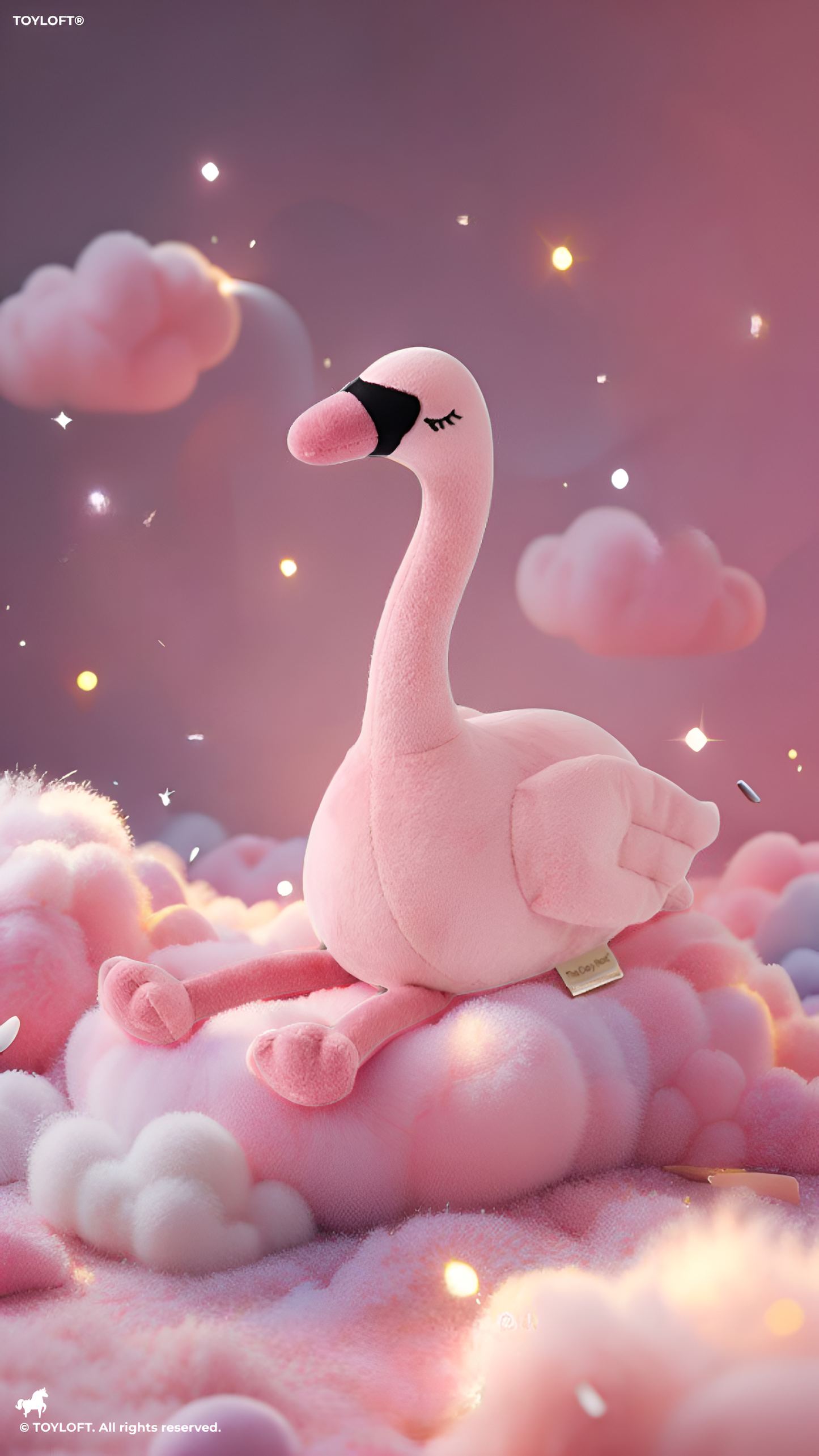 Pink Swan Plush Toy (7-Inch) – Ultra-Soft Cuddly Stuffed Bird with Pink Beak & Legs, Perfect Nursery Décor & Adorable Birthday Gift for Toddlers and Kids ST12006