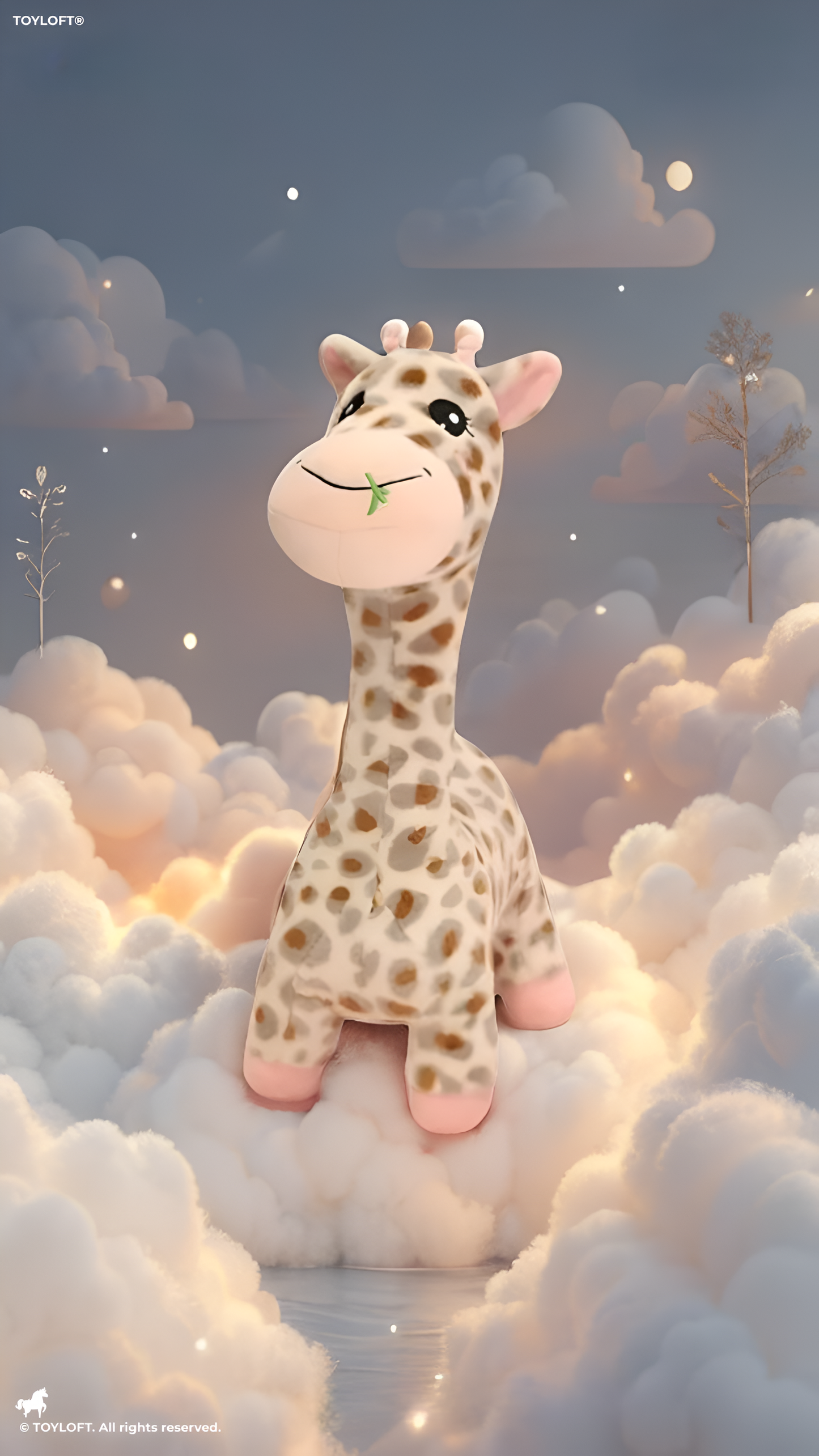 10-Inch Cute Giraffe Plush Toy – Soft Stuffed Animal ST11555.