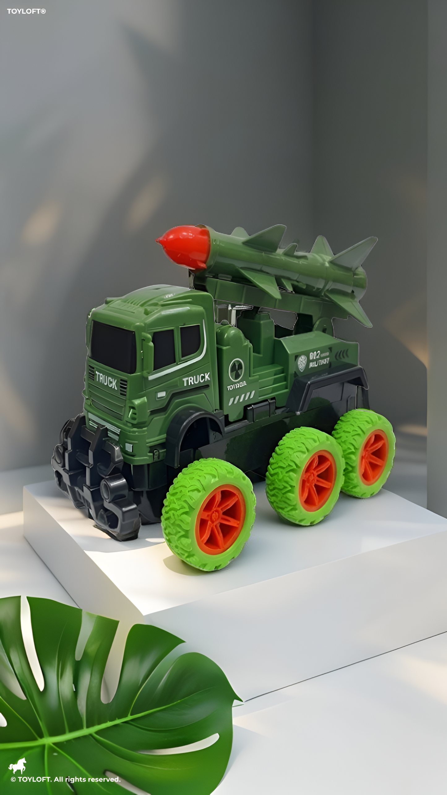 6-Wheel RC Military Missile Launcher Truck TV4528.