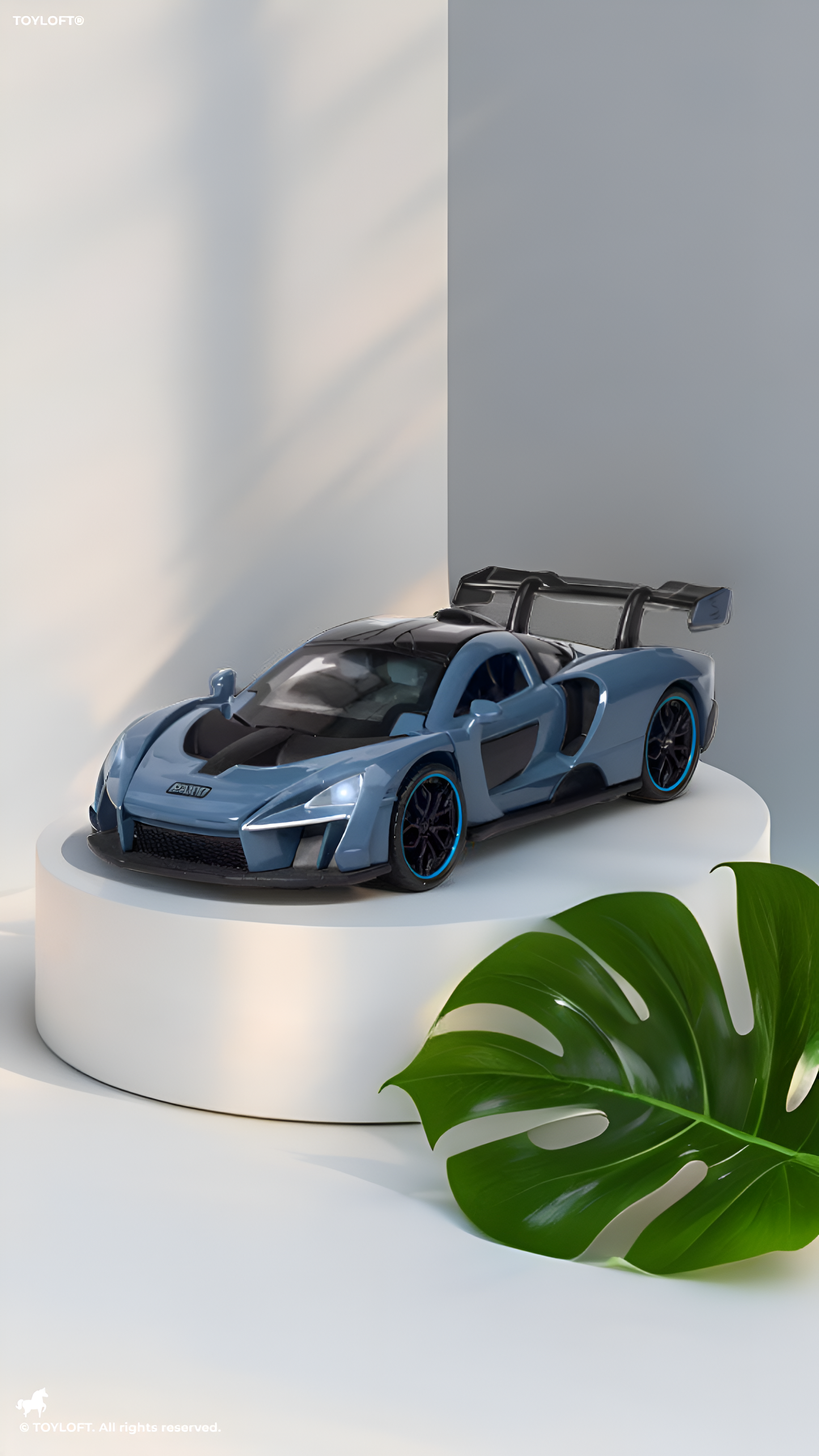 McLaren Senna Diecast Metal Car 1:32 Scale Alloy Model Supercar - Free Car Inside - LMI16112.