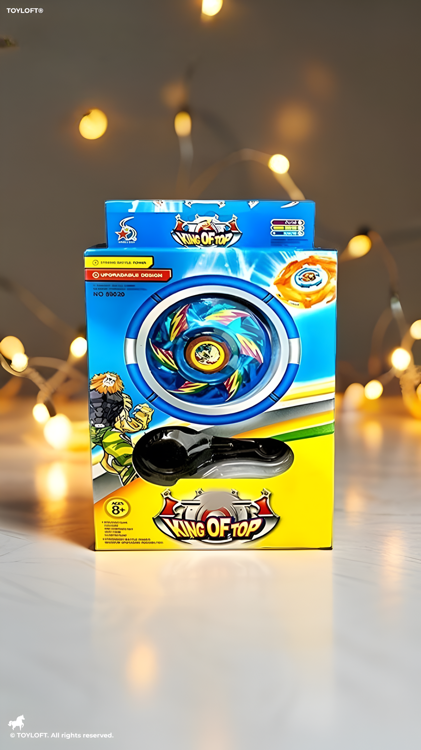King of Top Beyblade 5D Spinning Top Toy For Kids - Blue (L-109)