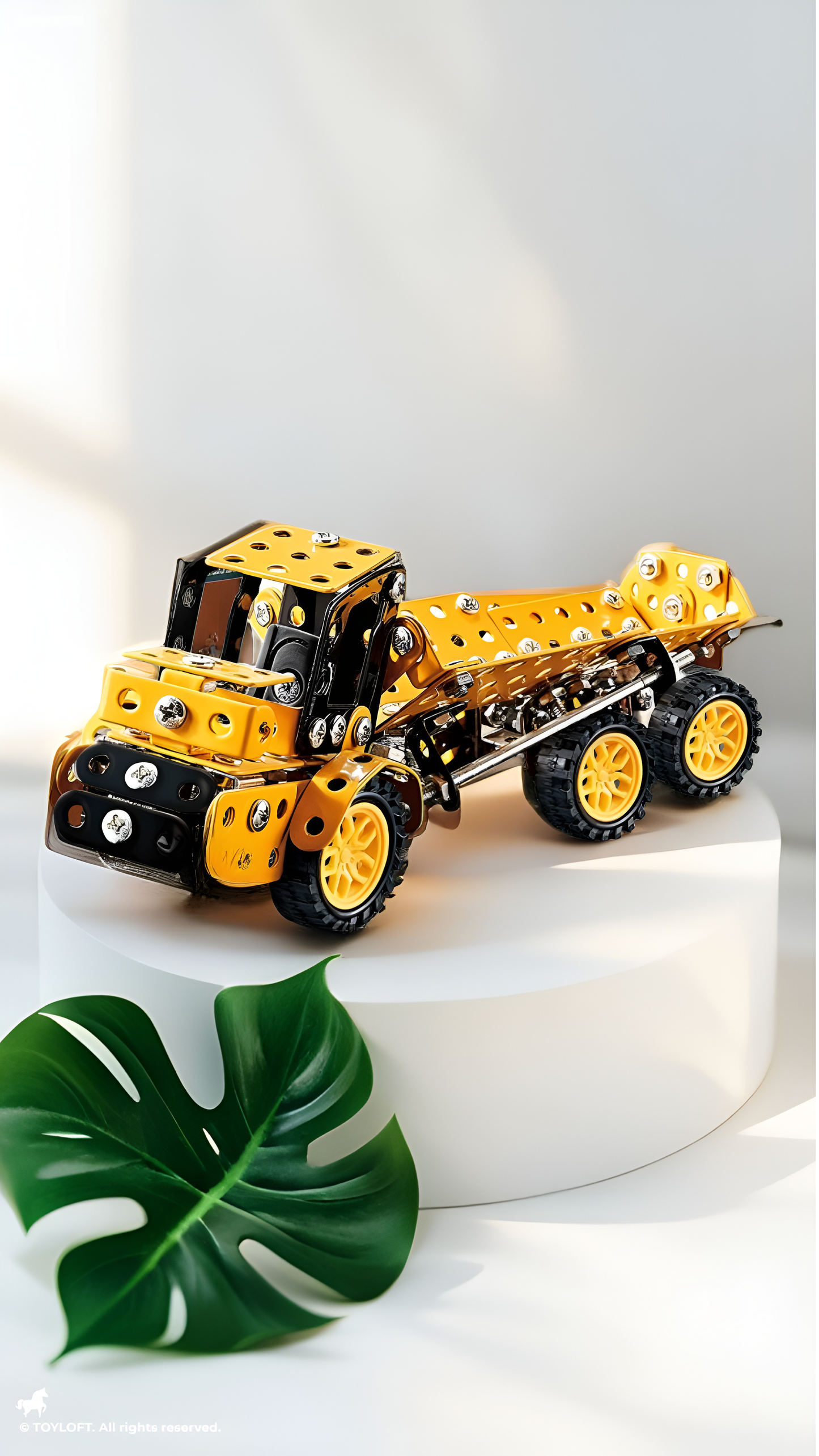 Farm Force – 221 PCS | Metal Farmer Truck Construction Block Set for Kids –TV1432