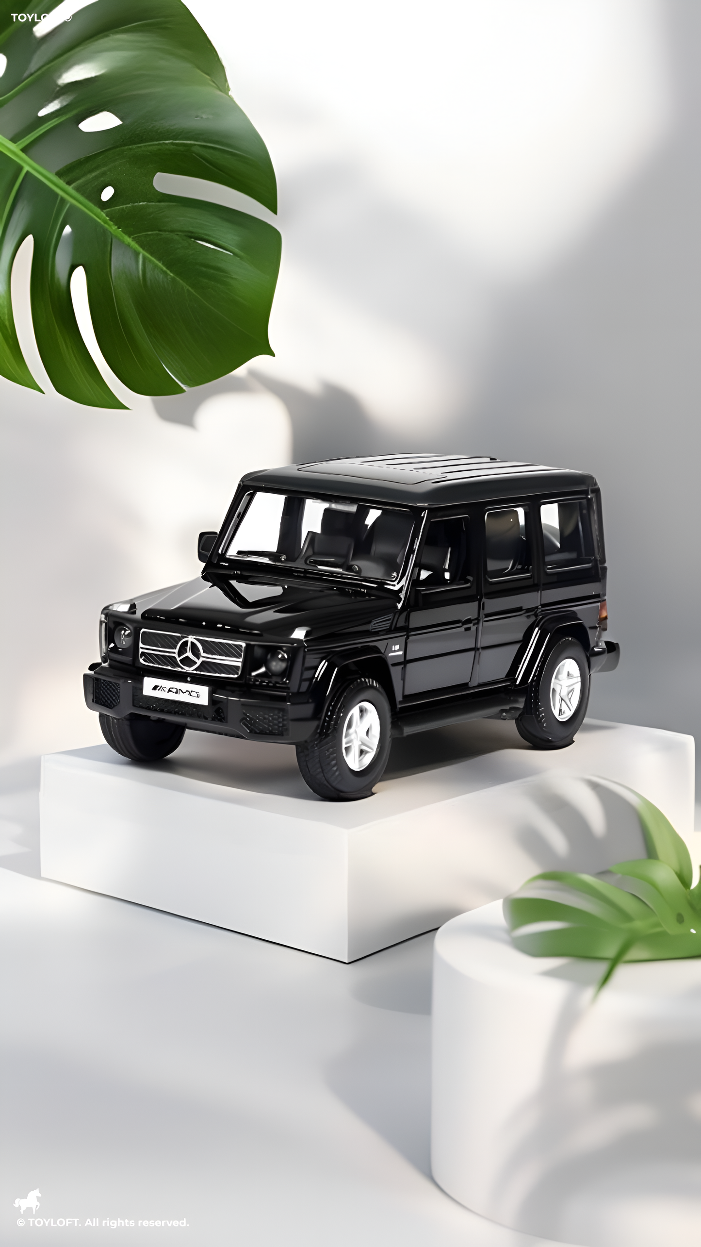 Mercedes Benz G55 Metal Model Diecast Car - Pitch Black