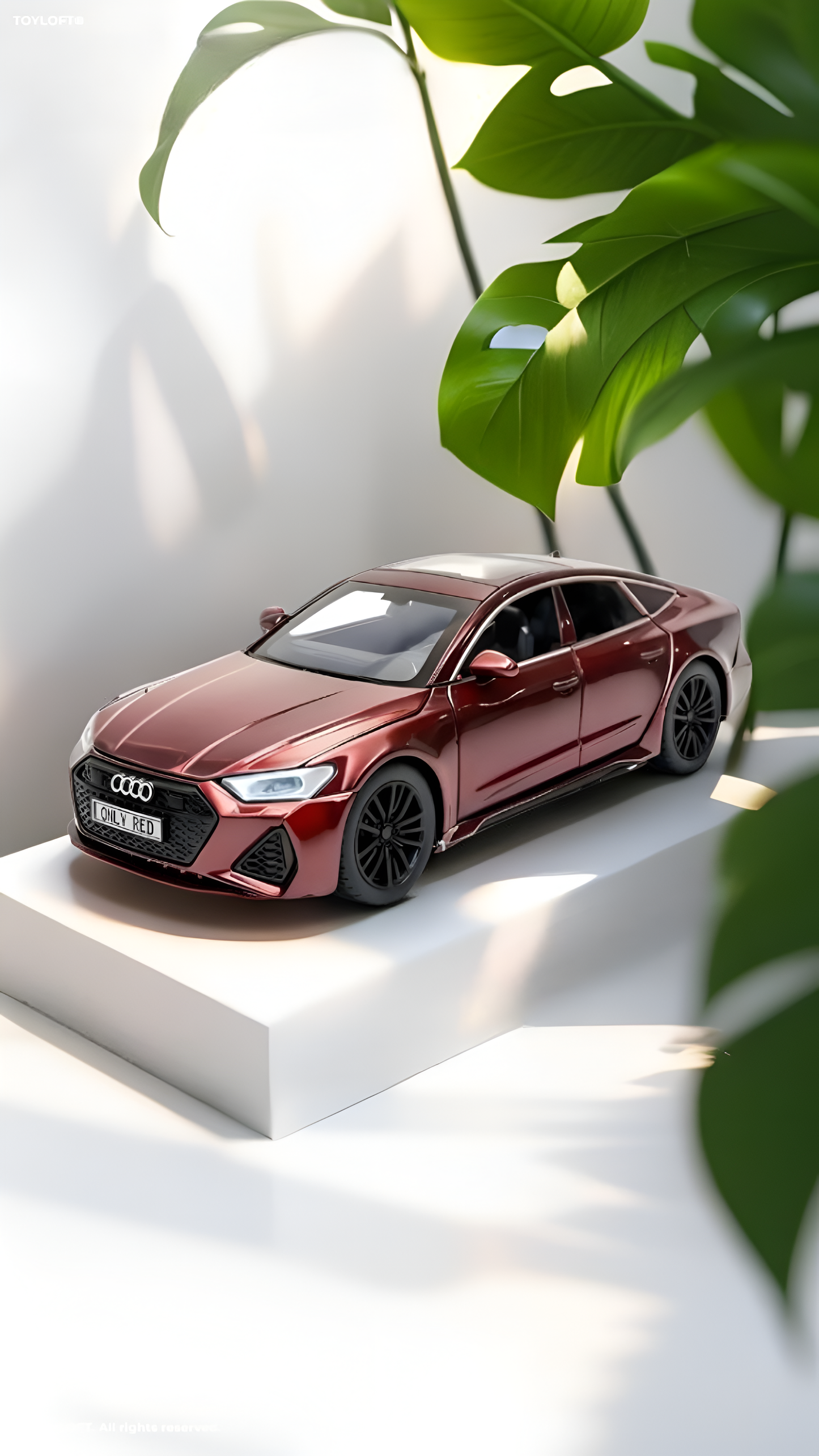 Audi RS7 Sportback 1:32 Diecast Model Car – Red Premium Collectible, Detailed Scale Replica TV4977