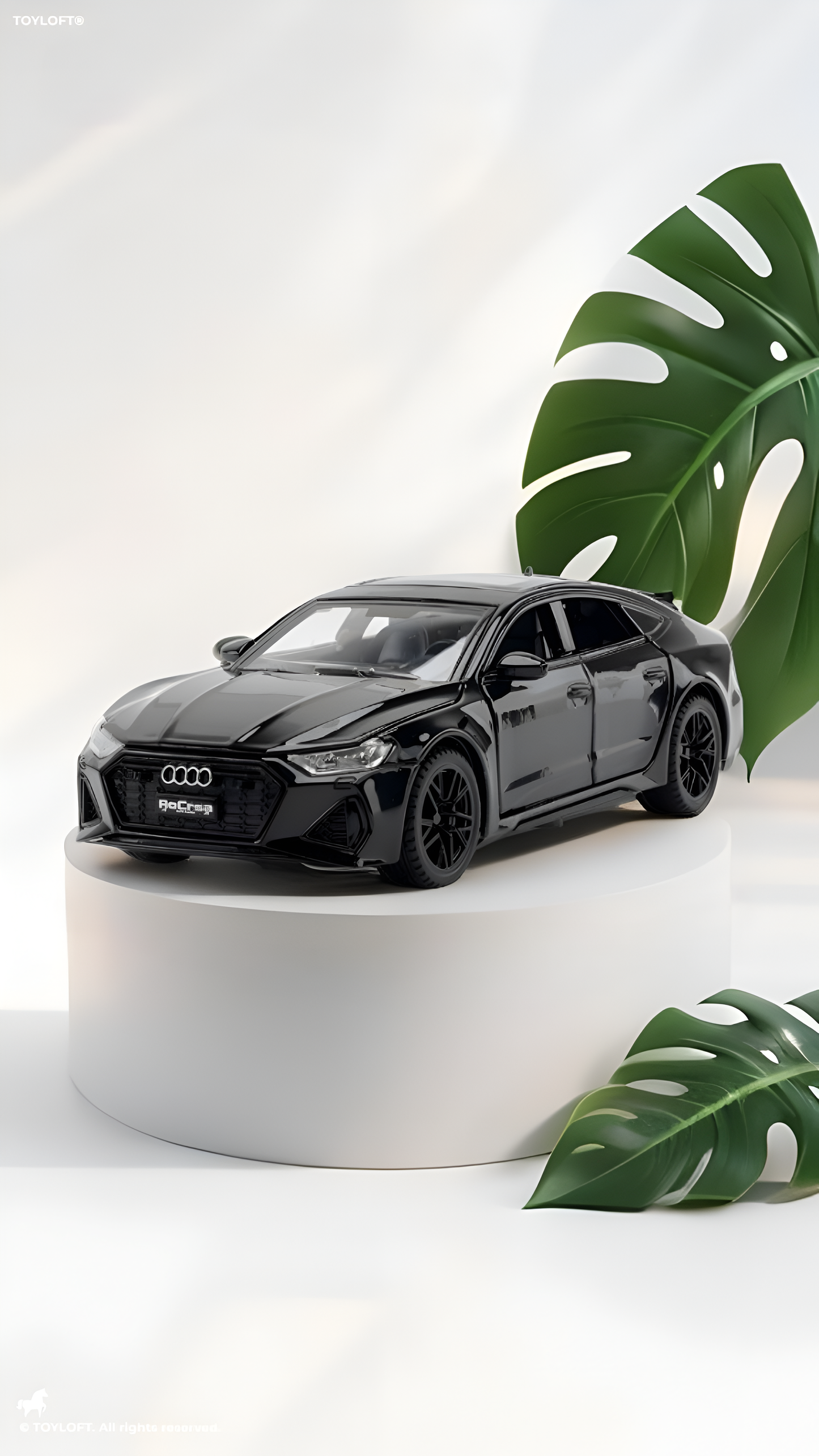 Audi RS7 Sportback 1:32 Diecast Model Car – Black Premium Collectible, Detailed Scale Replica TV4977