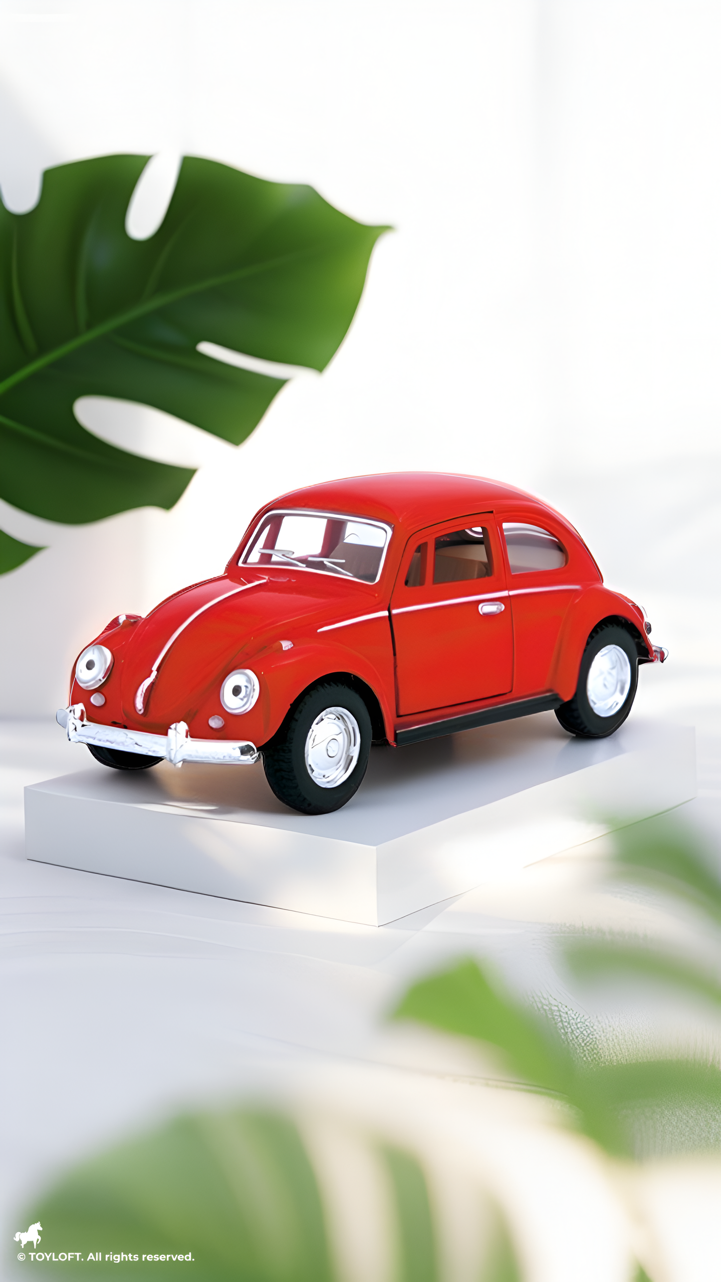 Vintage Volkswagen Beetle Die-Cast Model Car LMI13226.