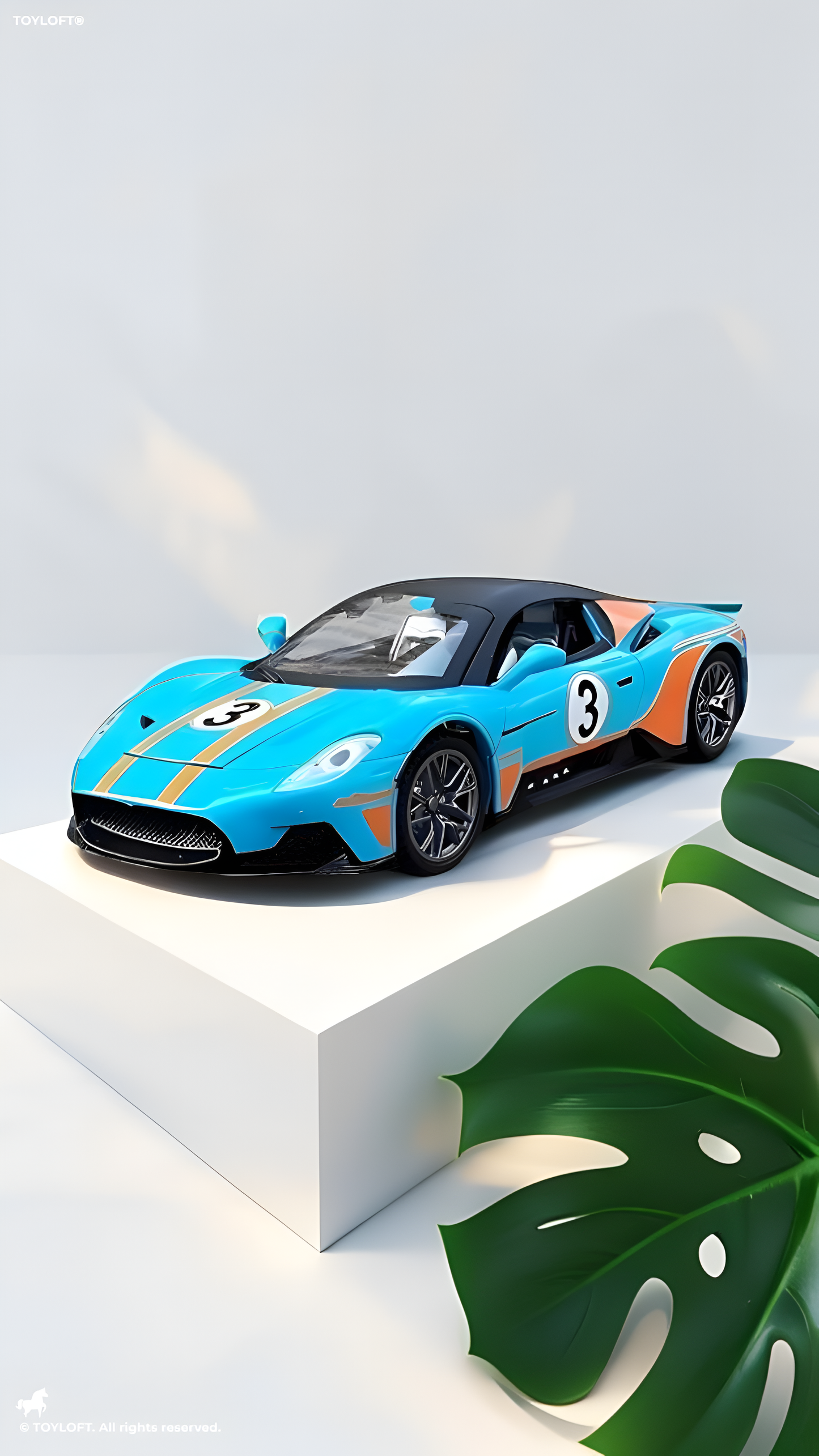 Maserati MC 20 Alloy Metal Pull Back Diecast Car – Premium Metal Toy Vehicle for Kids & Collectors Scale 1:22 - LMI14945 - Free Car Inside.