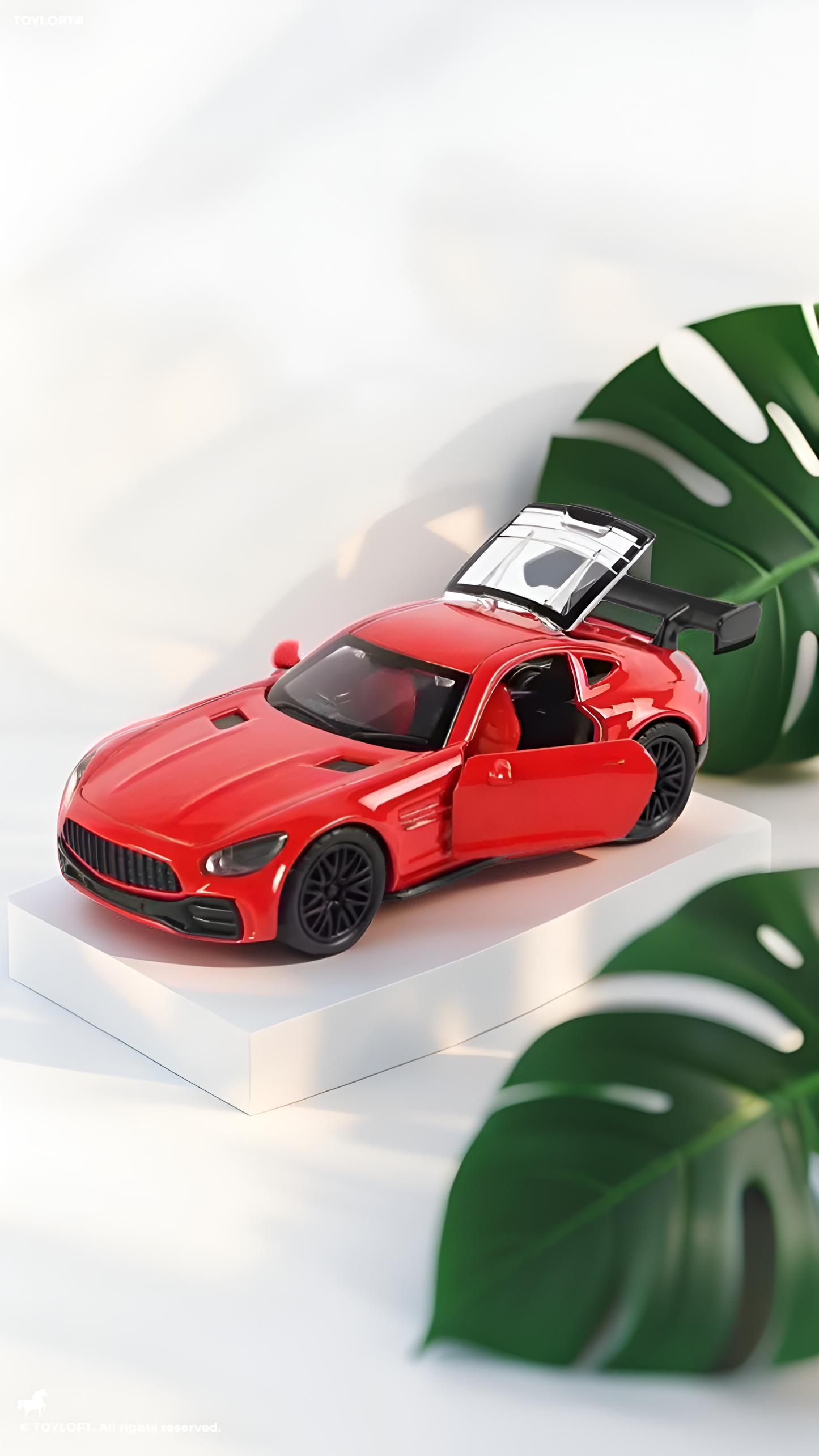 Mercedes-AMG GT3 1:36 Scale Diecast Car Red LMI13617.