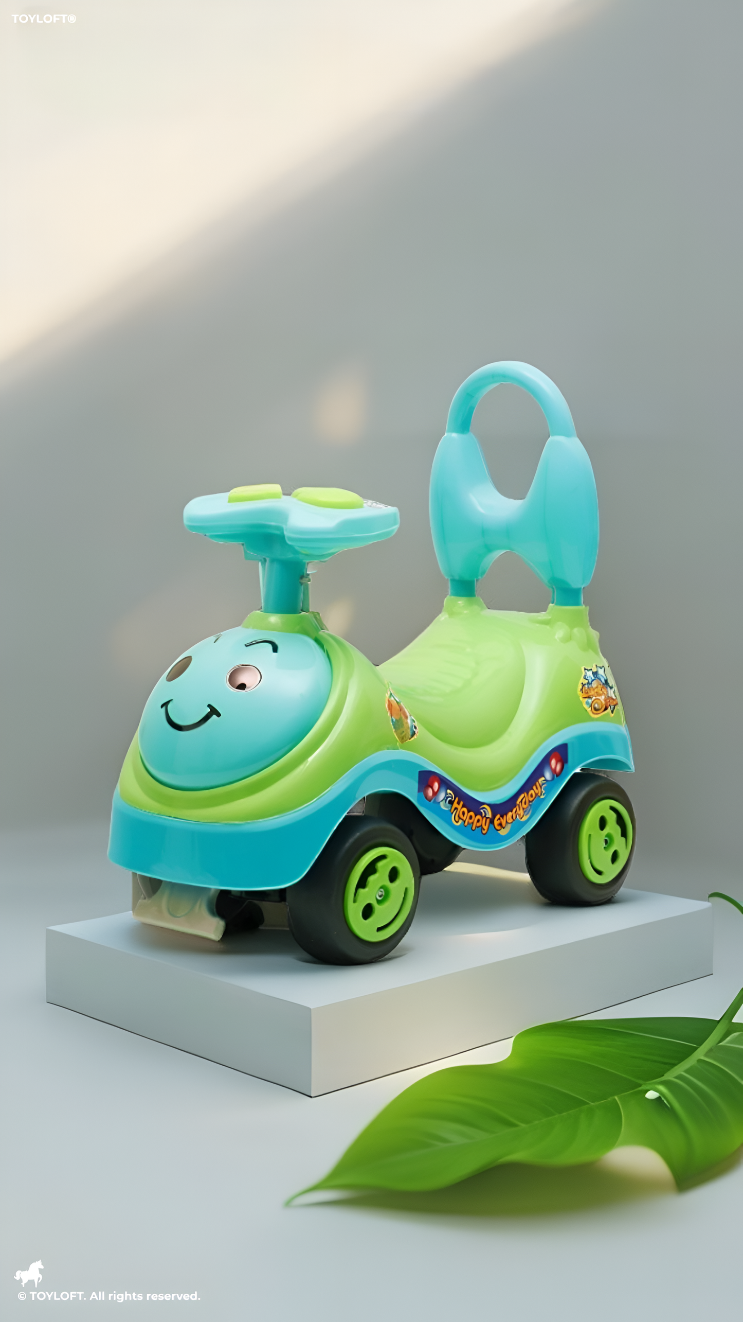Musical Push and Ride-On Toy for Toddlers (1-3 Years) – Interactive Baby Walker TV3755