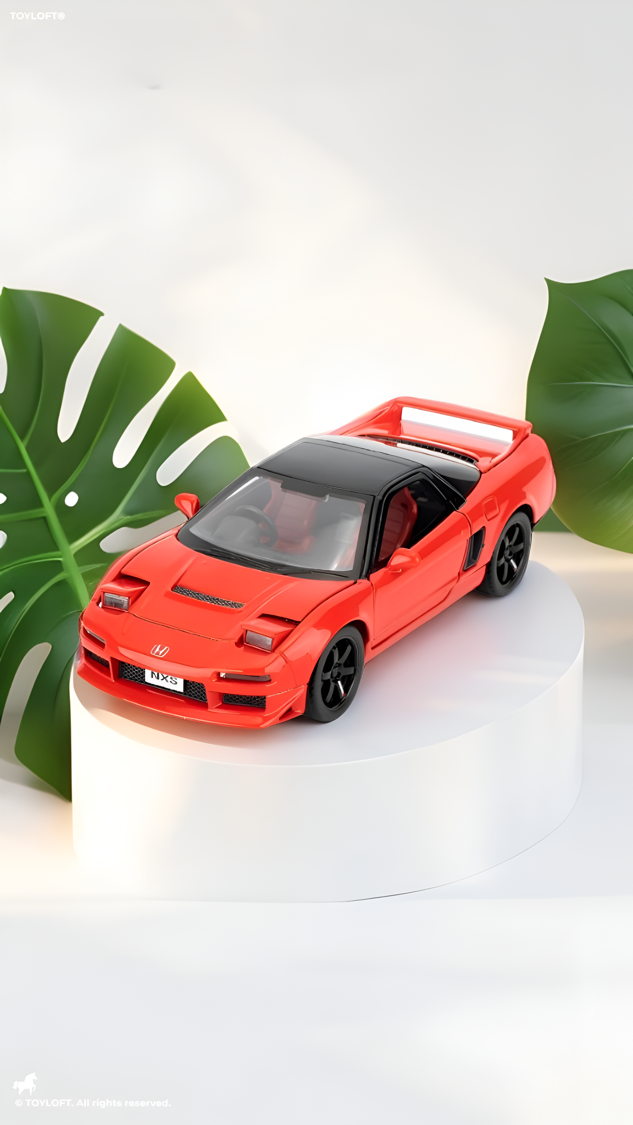 Honda NSX Diecast Model Car 1:32 Scale - Red JDM Supercar Toy