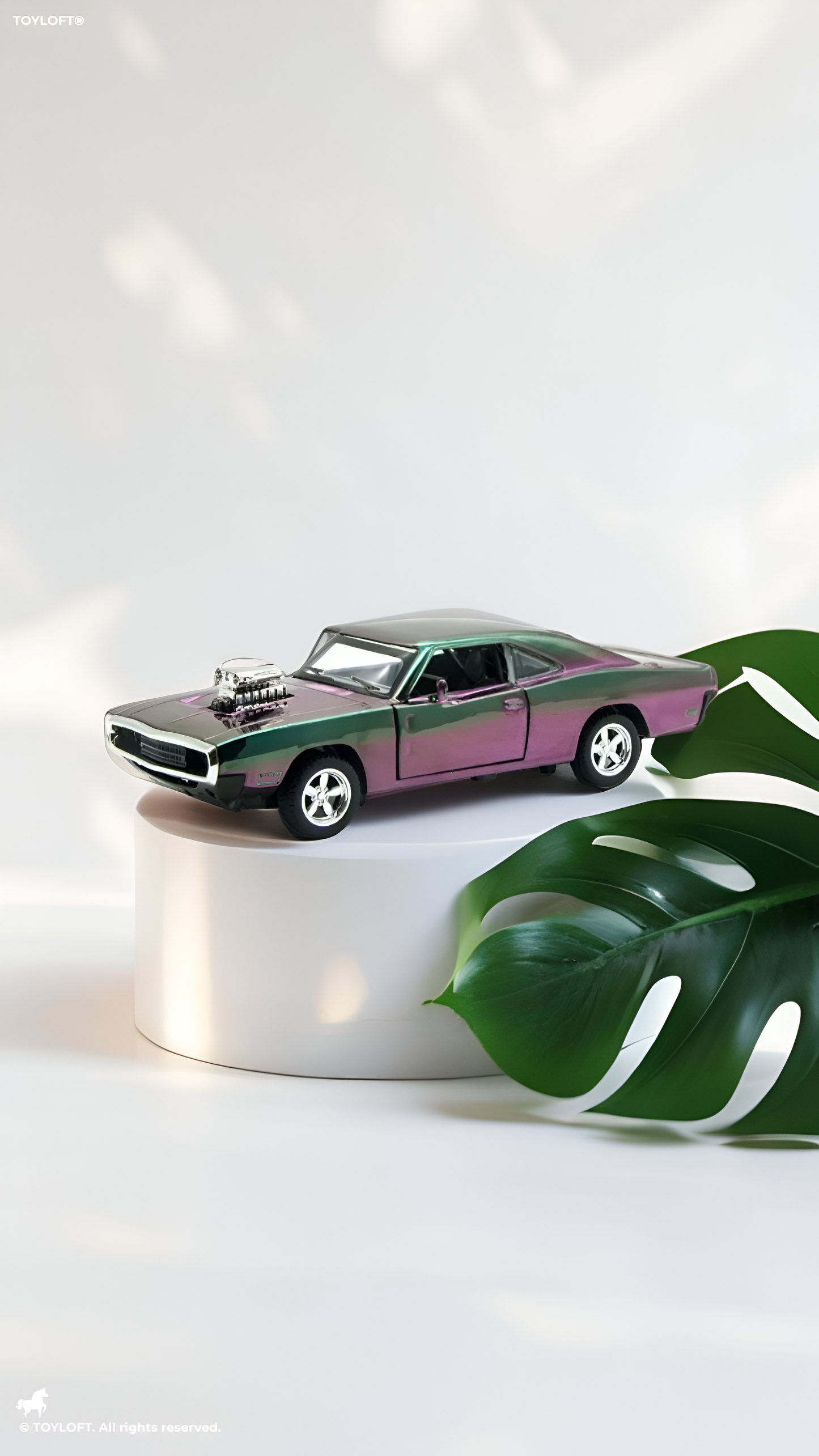 1970 Dodge Charger RT Diecast Car 1:32 Scale Metal Model - Fast and Furious Edition TV4640
