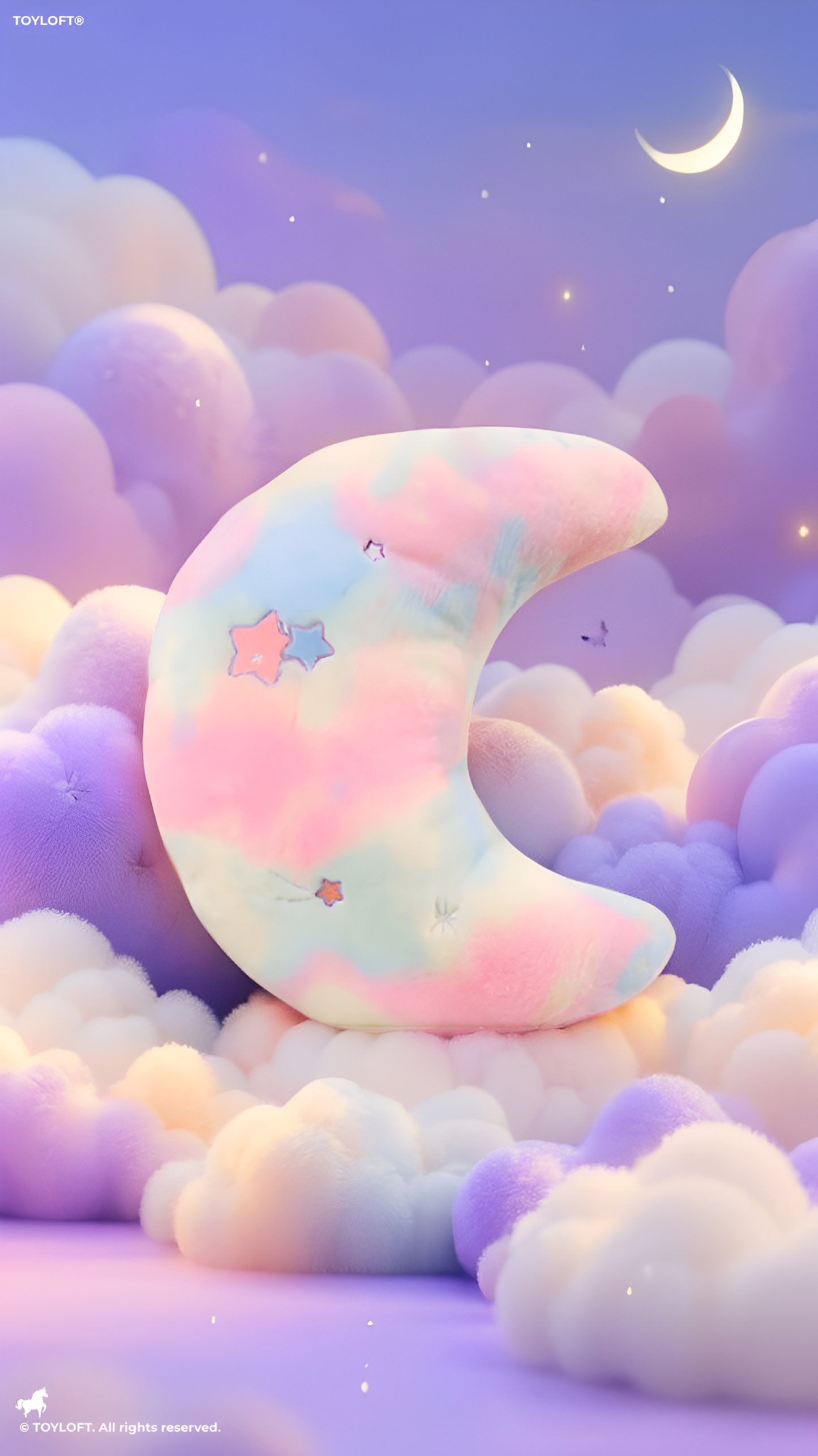 Moon Plush Soft Toy – Cute Crescent Moon Stuffed Toy ST11605.