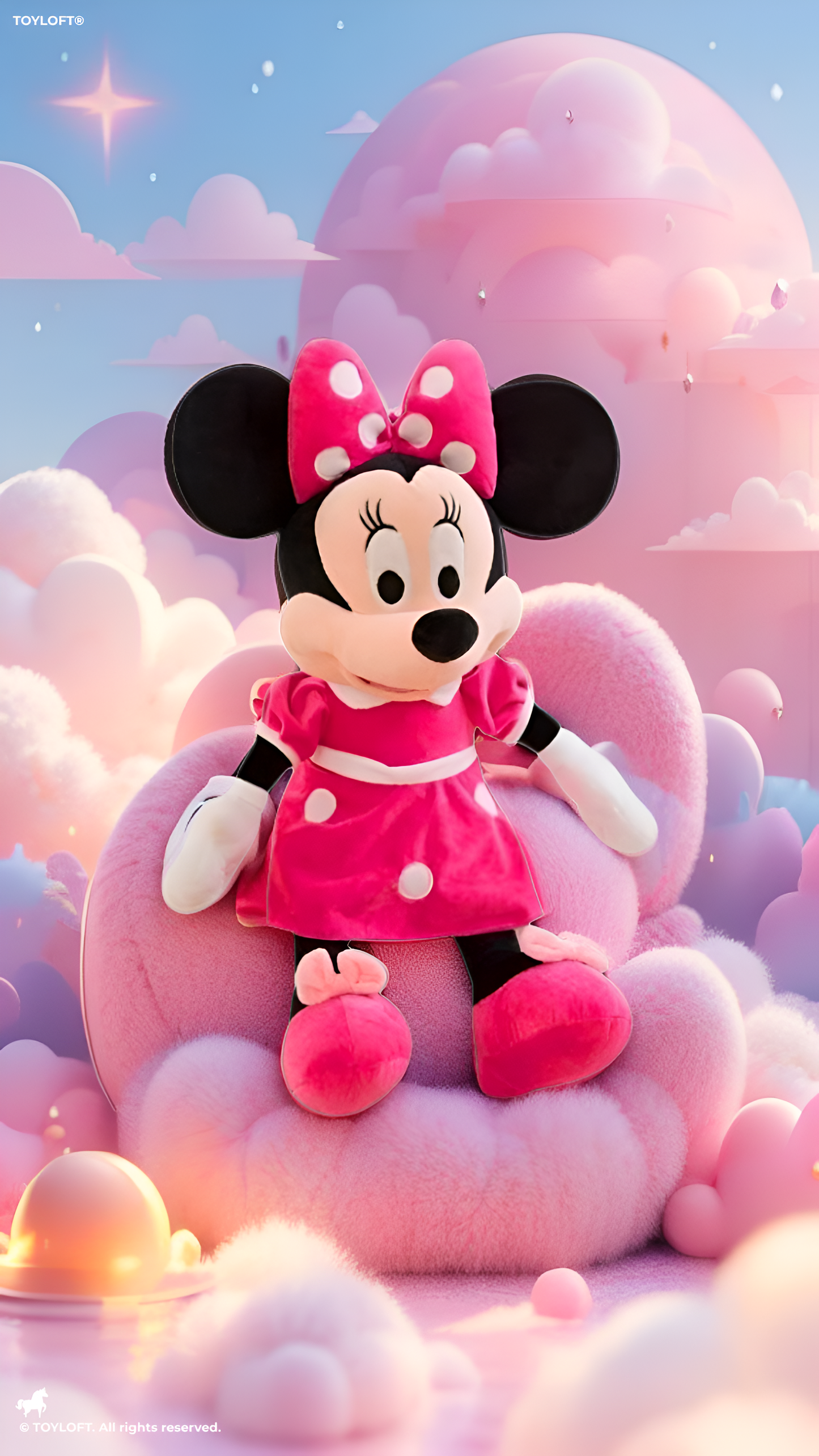 Minnie Mouse Large Plush Toy - 115cm Giant Soft Stuffed Animal ST10383.