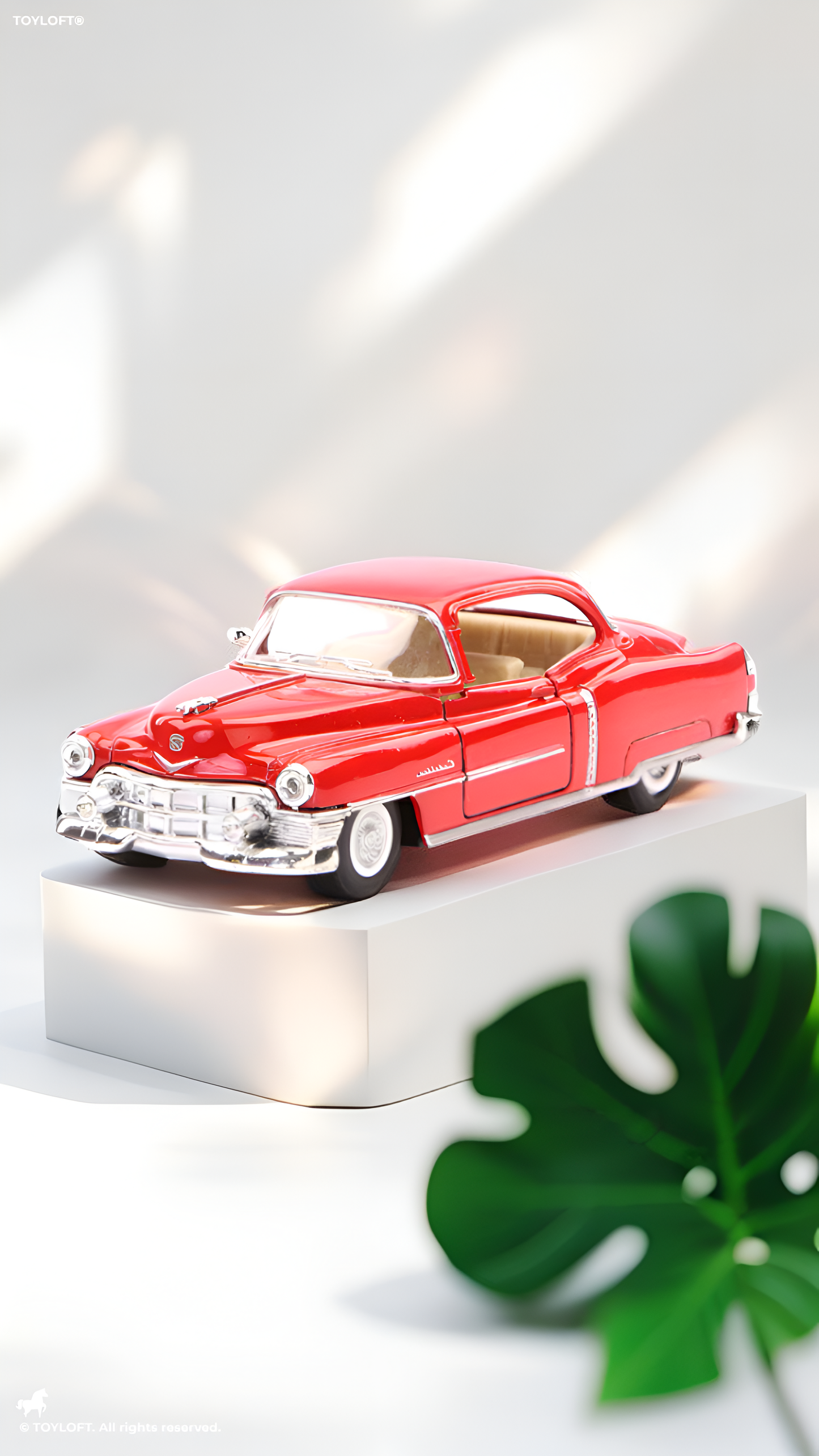 Cadillac Series 62 Coupe 1:32 Scale Diecast Model Car – Classic Vintage Collectible TV6531.