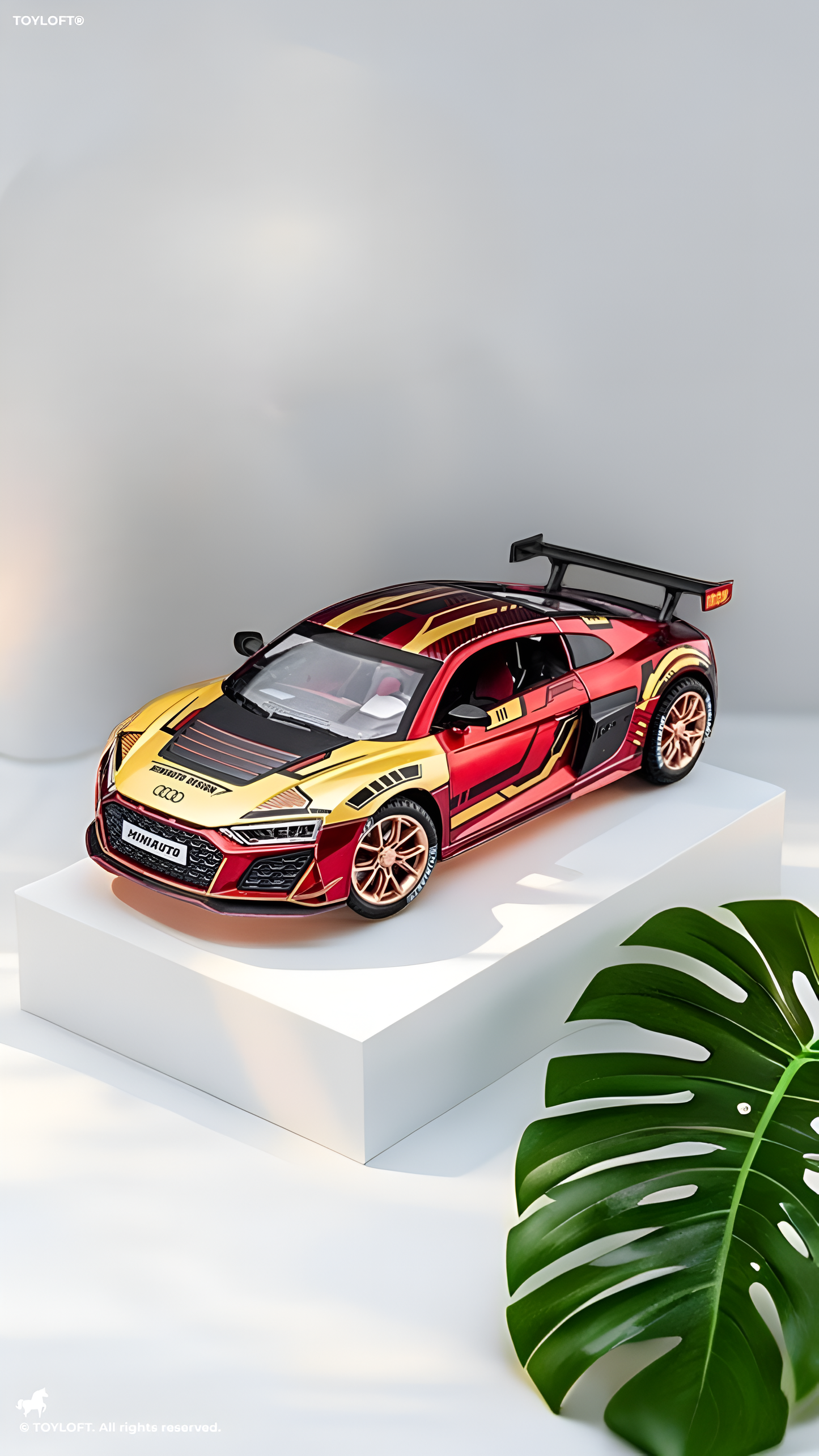 Audi R8 Metal Diecast Car 1:24 Scale - Luxury Model | LMI15129