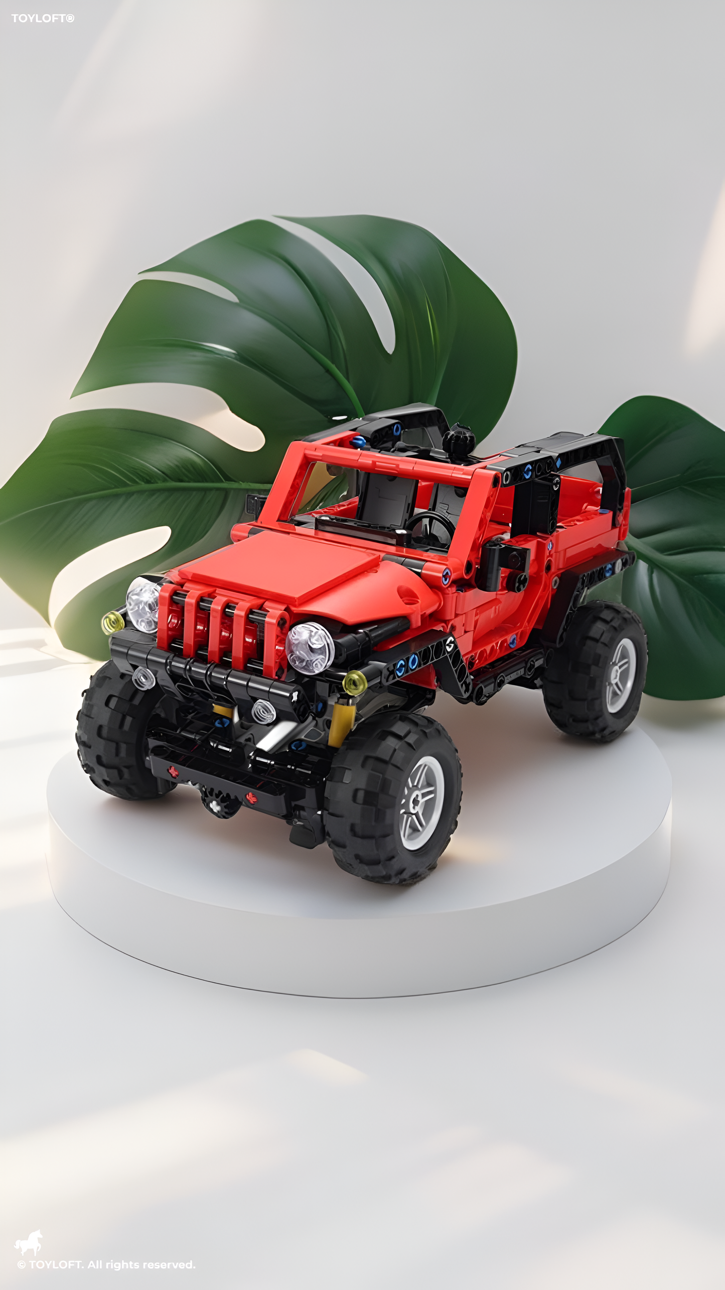 Off-Road Pickup Building Block Truck Building Kit for Kids – Creative Construction Playset MD-N-24L | Fun & Educational Toy