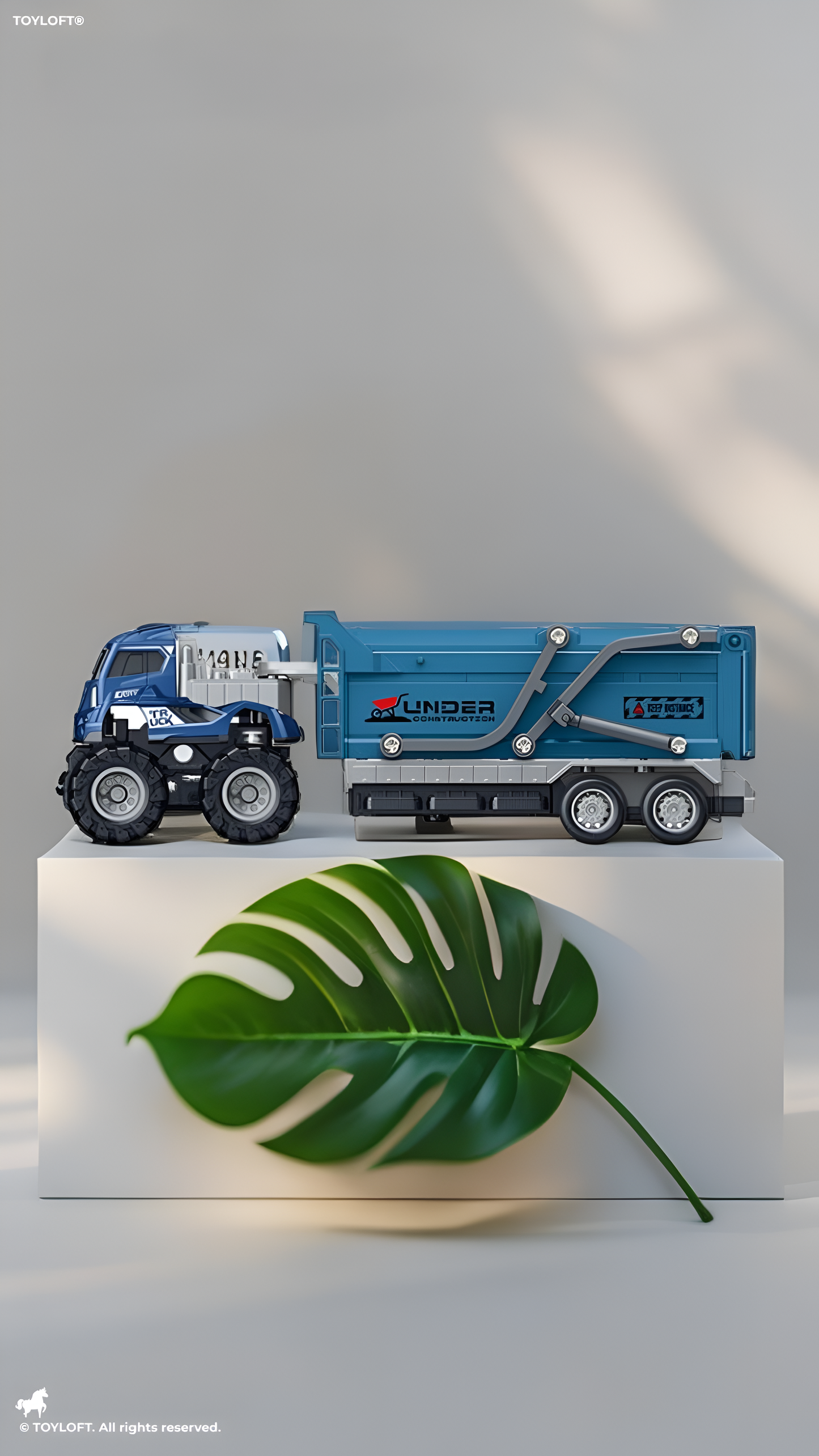 Metal Toy Diecast Truck Pack Of 2(L-J-99)