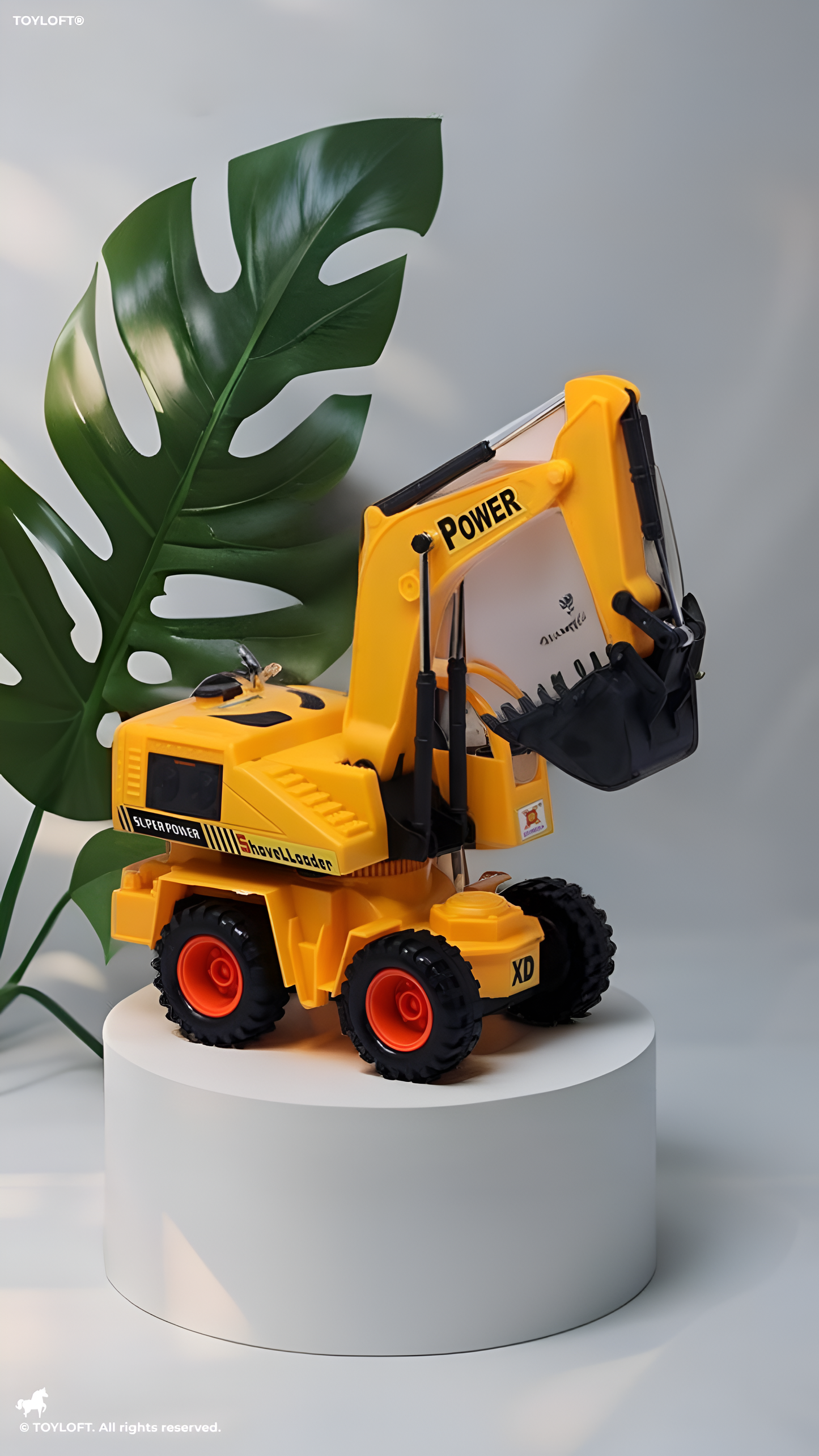 Remote Control Construction Loader Toy For Kids (L-92)