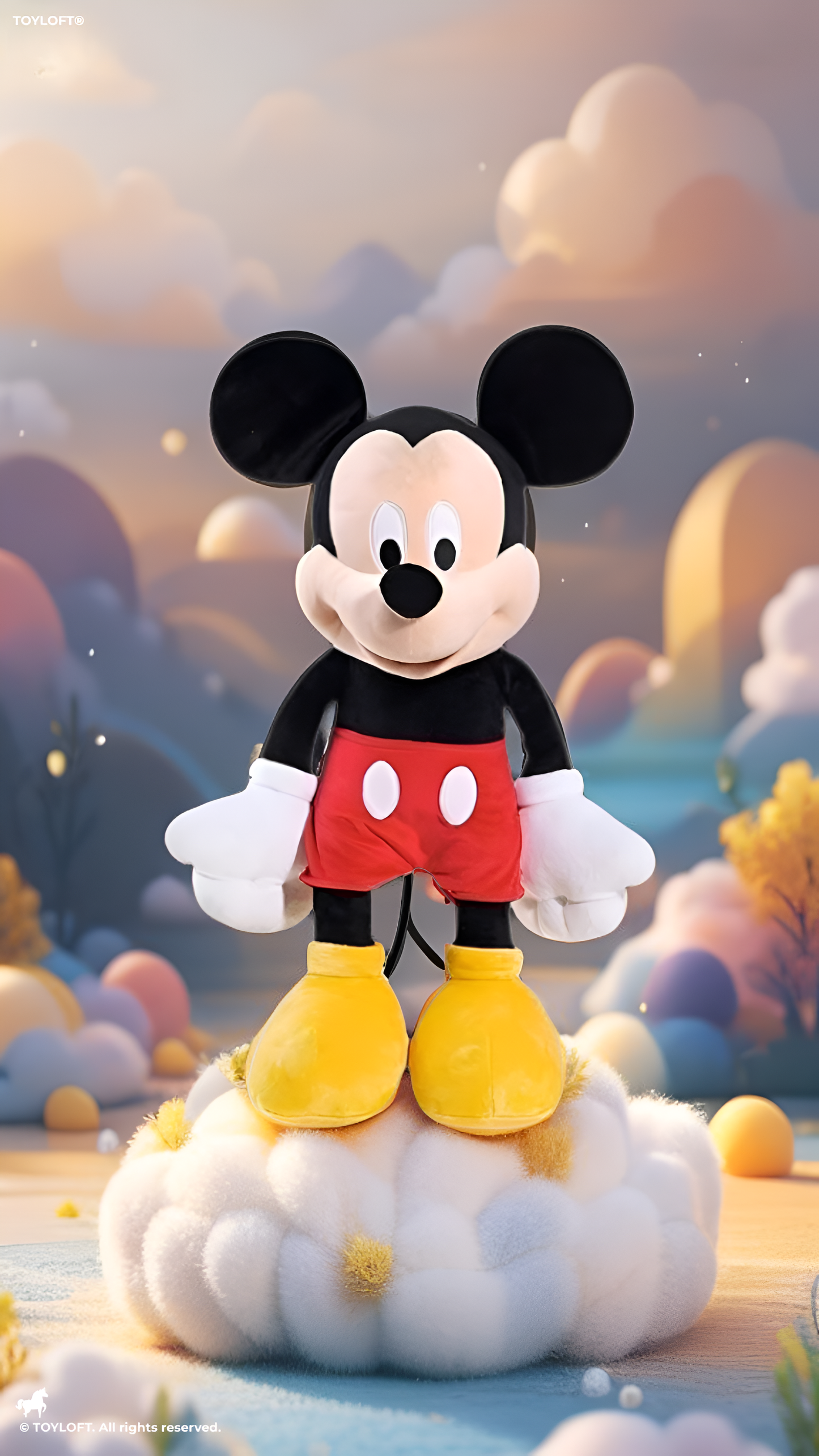 Disney Mickey Mouse Soft Toy - Premium 95cm Plushie for Kids ST10378.