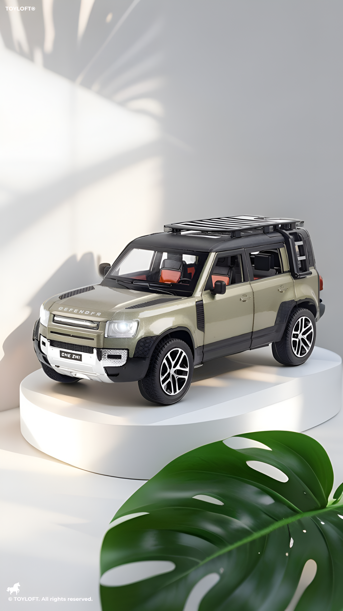 Land Rover Defender 110 RC Diecast Car Scale 1:24– Remote Control Off-Road 4x4 SUV Model with Realistic Detail & All-Terrain Performance TV6646
