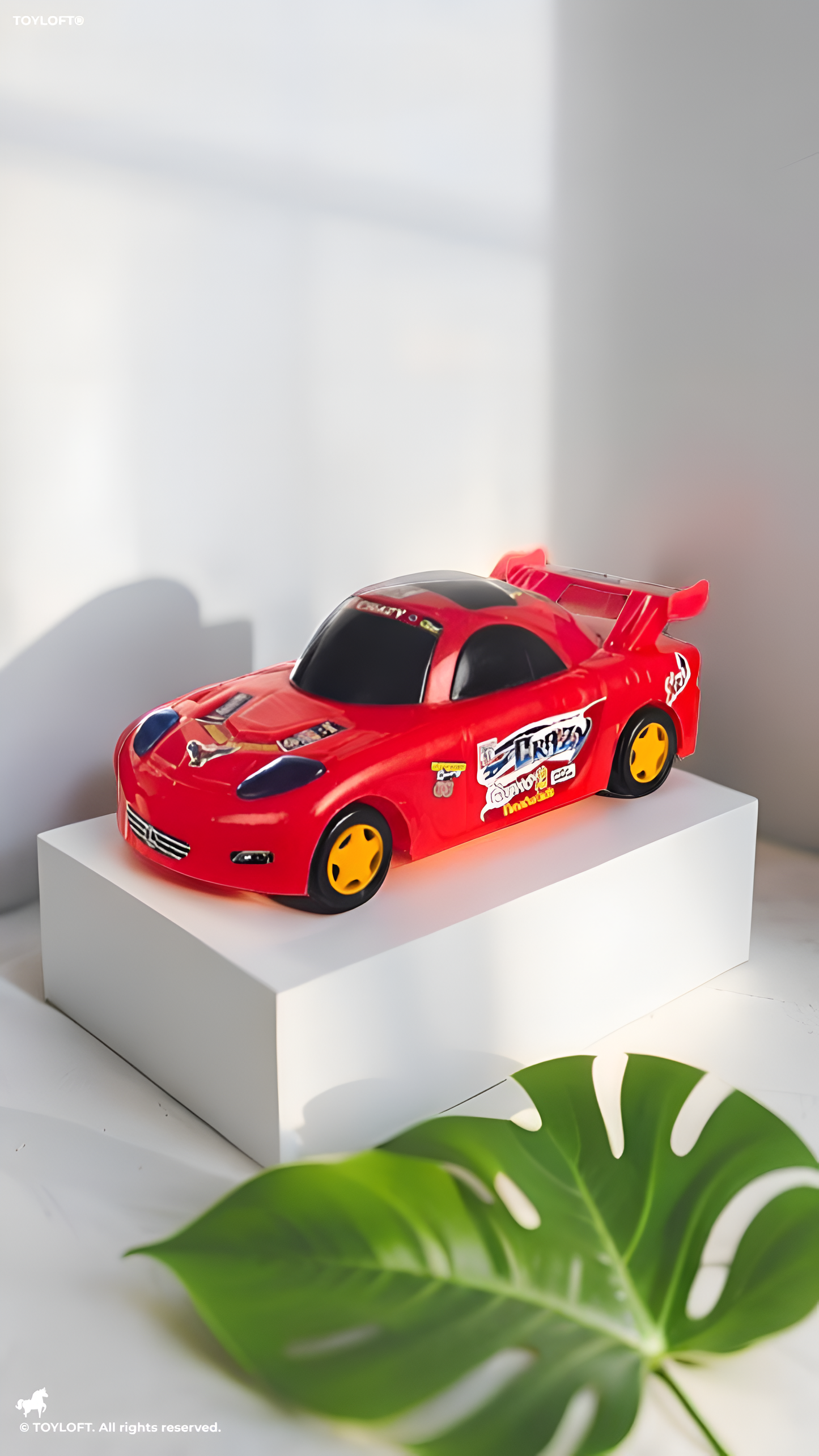 Mega Car – Pullback Toy for Kids, Big Size, Durable & Fast Action for kids.
