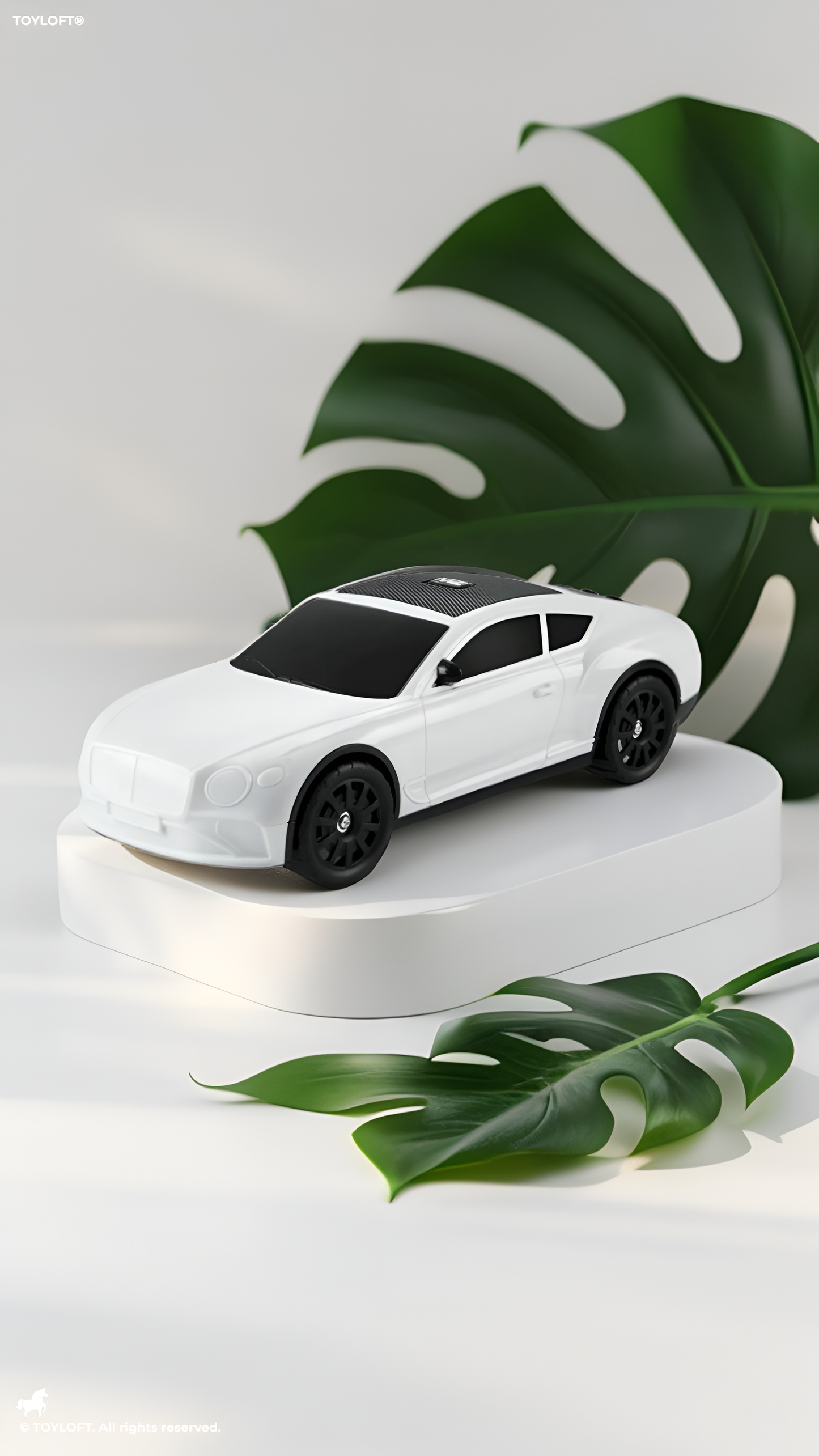 Bentley Continental GT Replica Toy – Luxury Diecast Model Car for Collectors & Kids White LMI15811.
