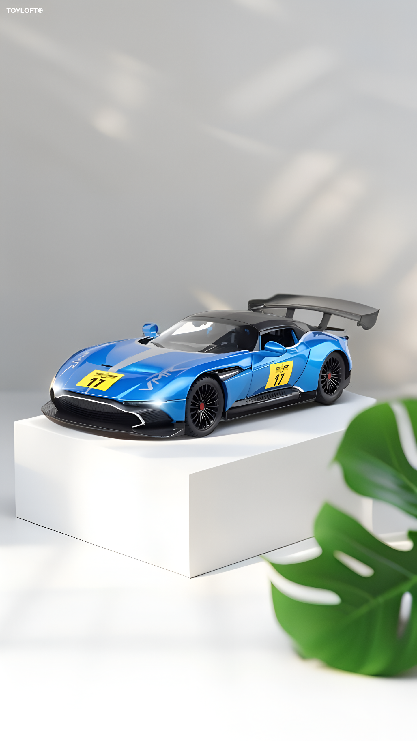 Aston Martin Vulcan Model Metal Diecast Car - Scale 1:22 - NX15010