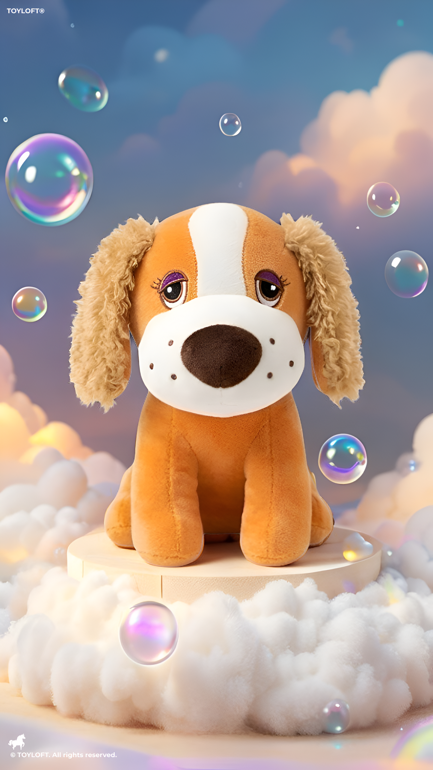 Puppy Plush Toy 7 Inch – Soft Cuddly Dog Stuffed Animal ST12004.