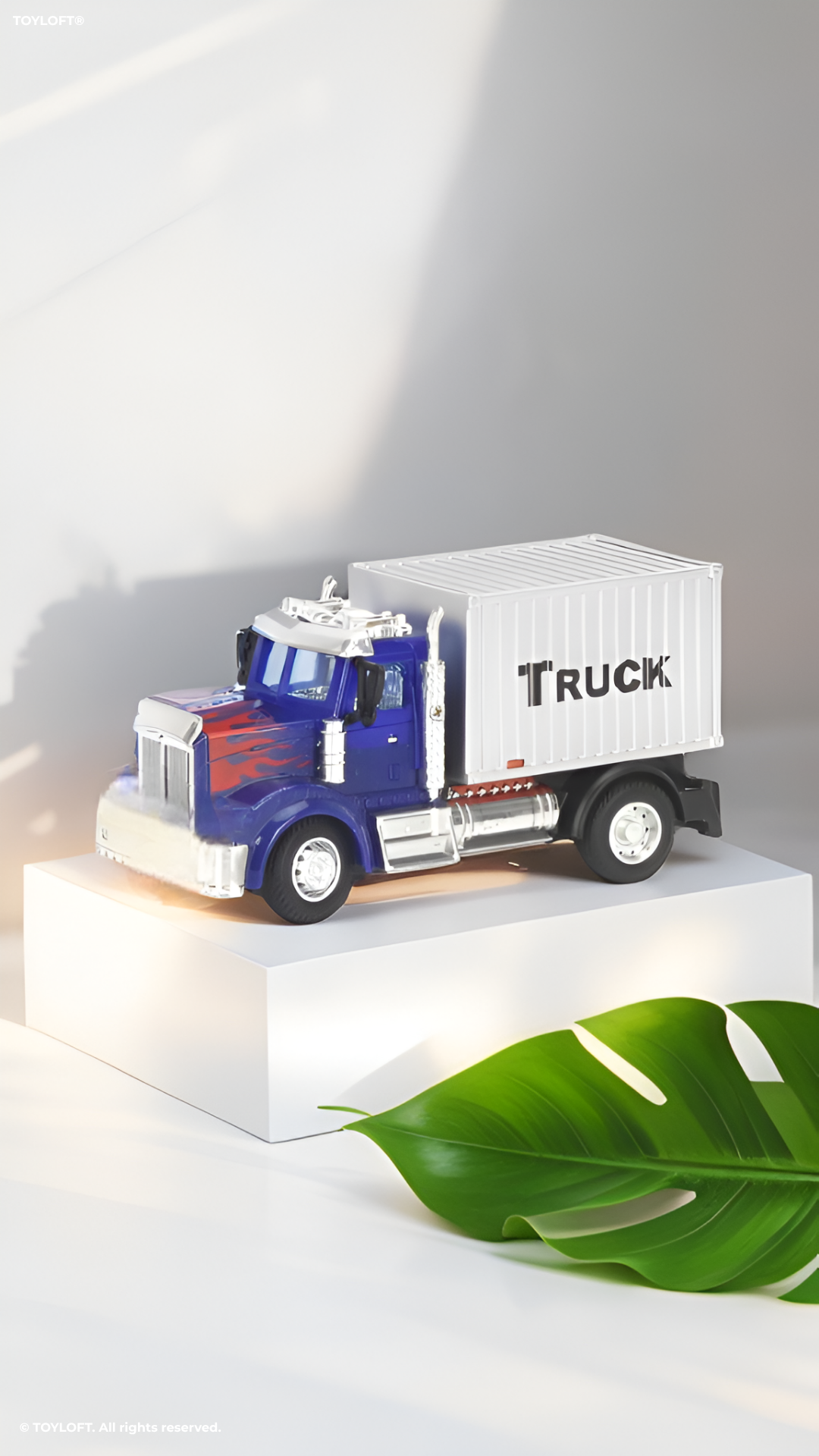 Transportation Container Truck Toy For Kids - Durable & Realistic Vehicle Play | TV4329