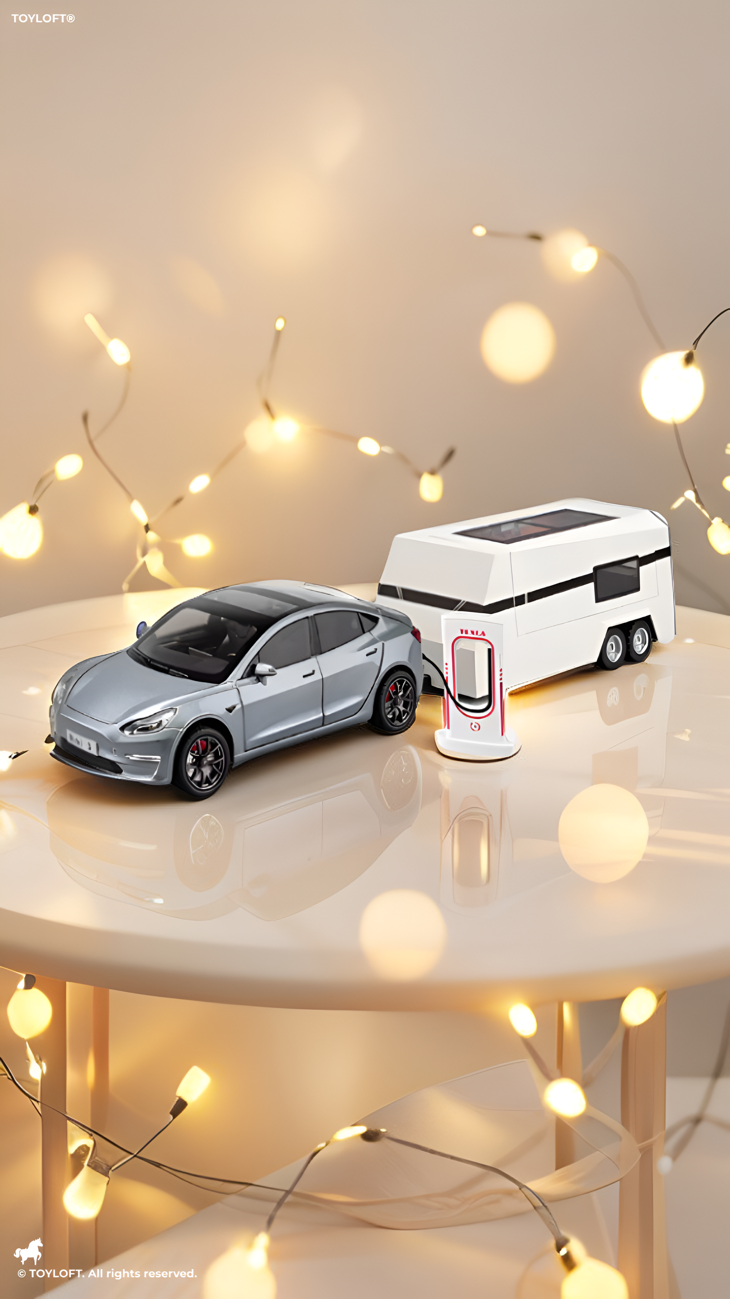 Tesla Model 3 1:24 Scale Diecast Car – Detailed Collectible Replica LMI15790.