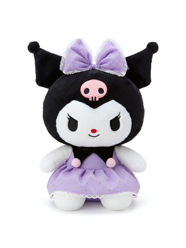 Sanrio Kuromi Plush Toy - 10-Inch Soft Stuffed Character Doll for Kids and Collectors ST15441