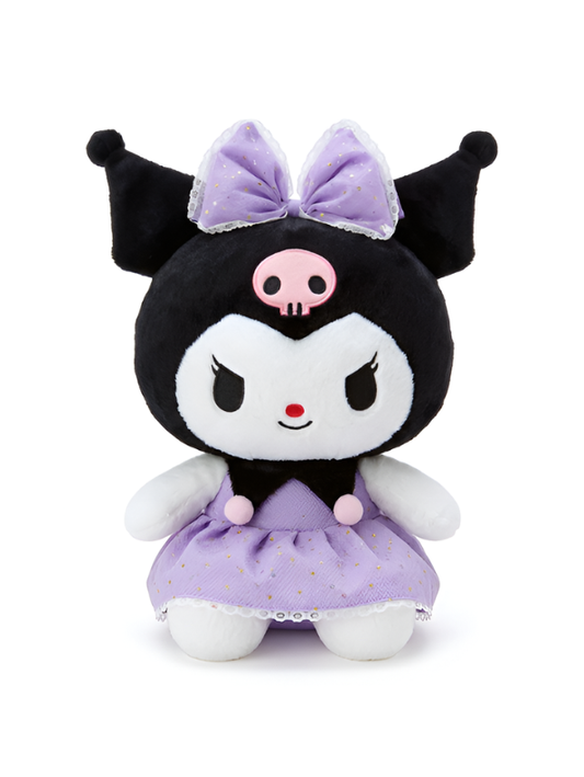 Sanrio Kuromi Plush Toy - 10-Inch Soft Stuffed Character Doll for Kids and Collectors ST15441