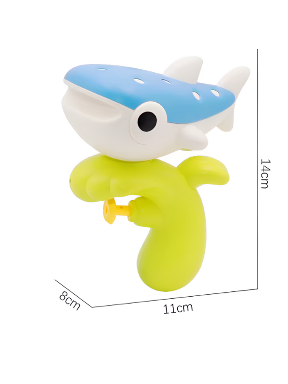 Shark Water Gun Toy for Kids – Fun Summer Beach & Pool Squirt Gun Pichkari Toy LMI11305.