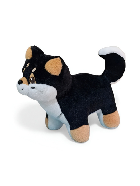Shiba Inu Plush Toy 45cm – Soft Stuffed Animal Dog Black ST14684.