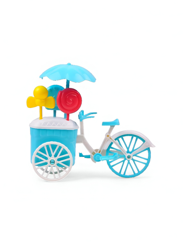 Shining Girl Pretty Doll & Bicycle Playset | Barbie Inspired Doll Set Toy with Little Sister | Perfect Gift for Girls LMI13115.